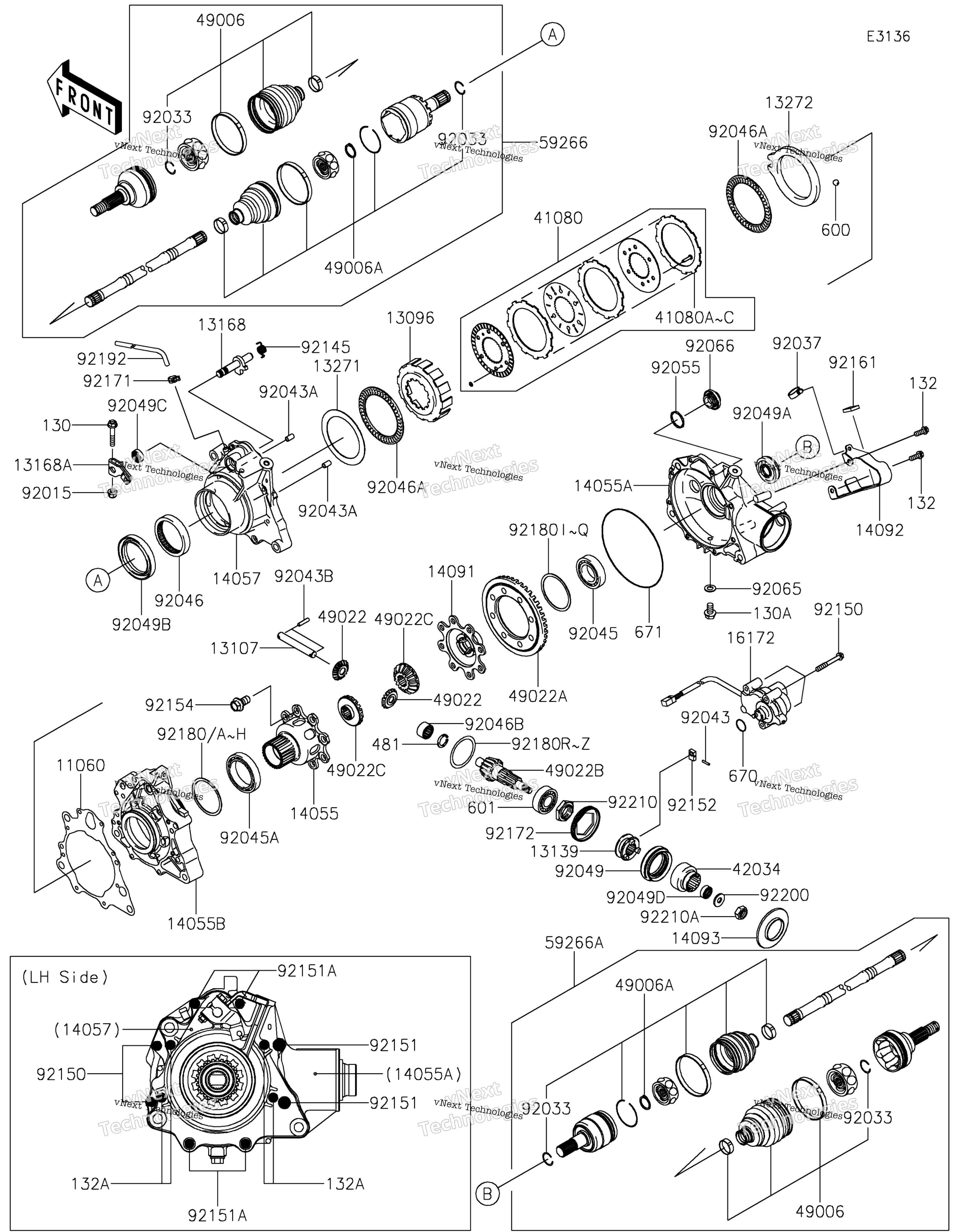 Привод Shaft-Front 3