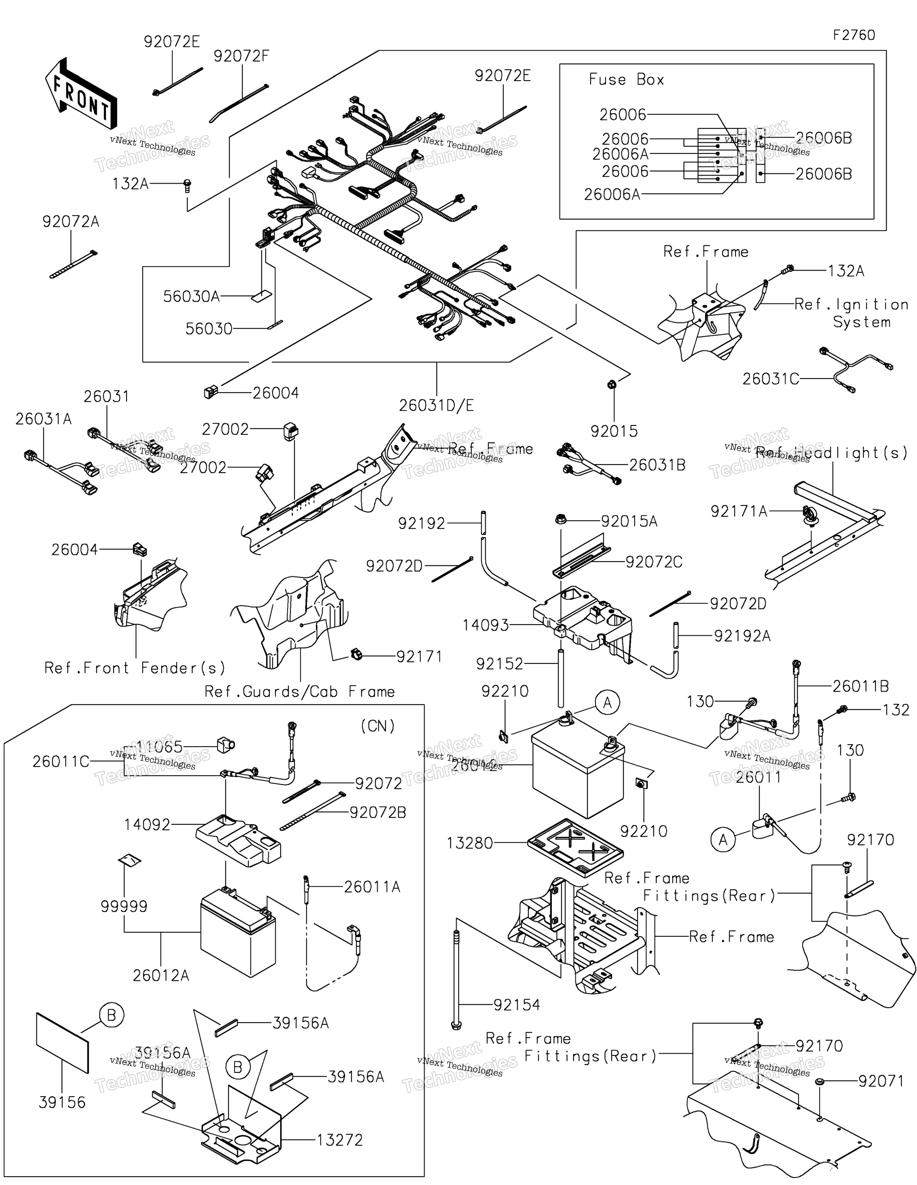 Шасси Electrical Equipment