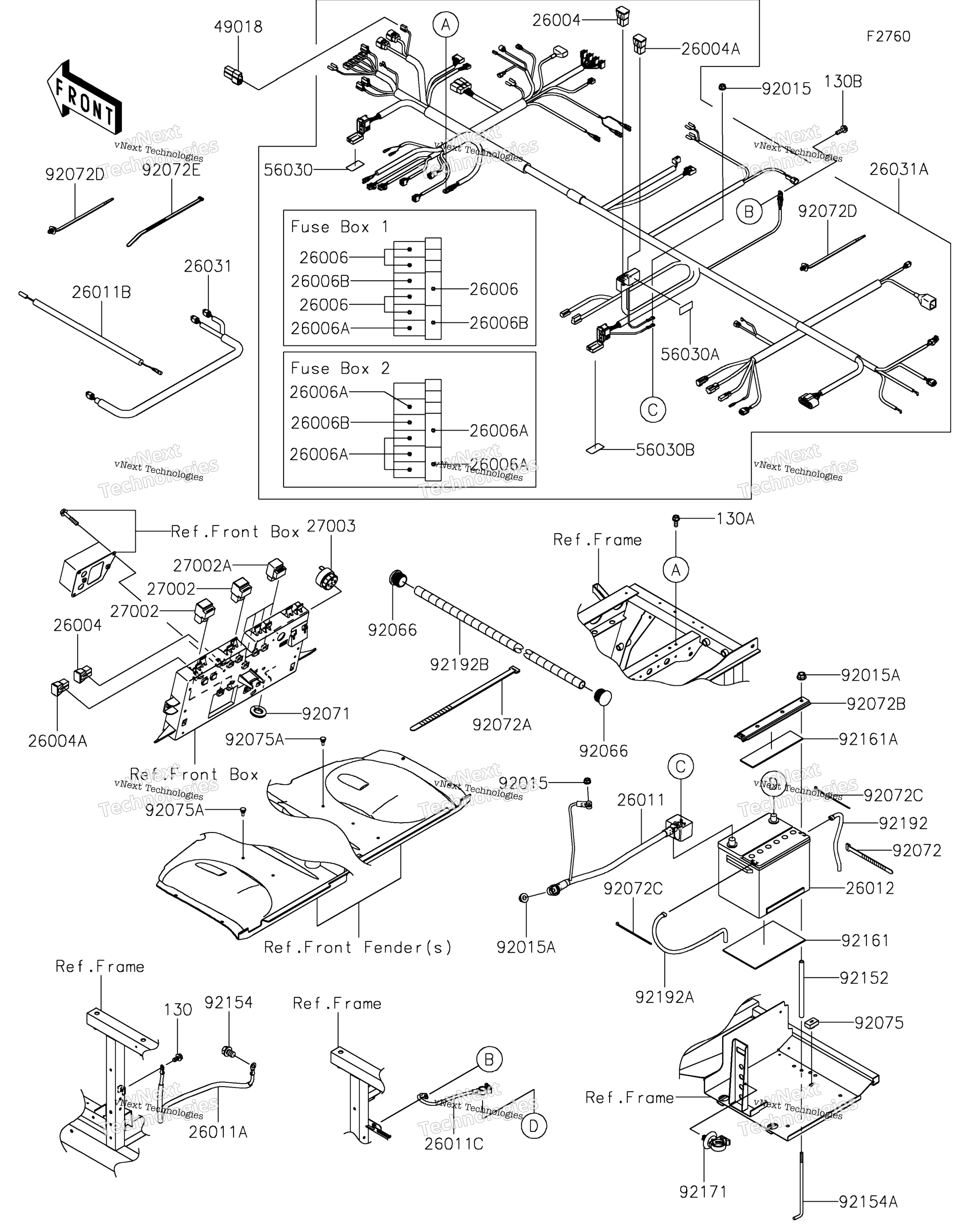 Шасси Electrical Equipment