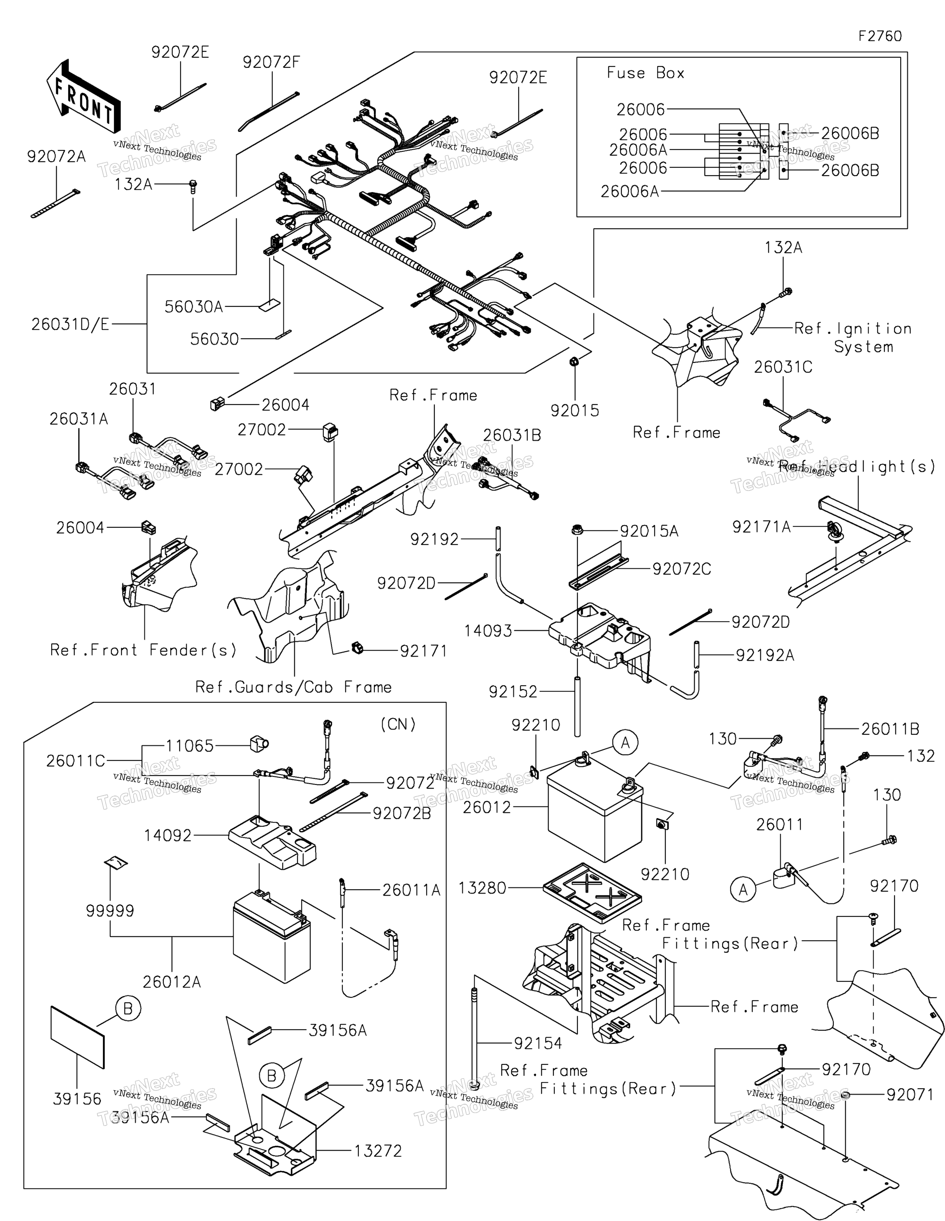 Шасси Electrical Equipment