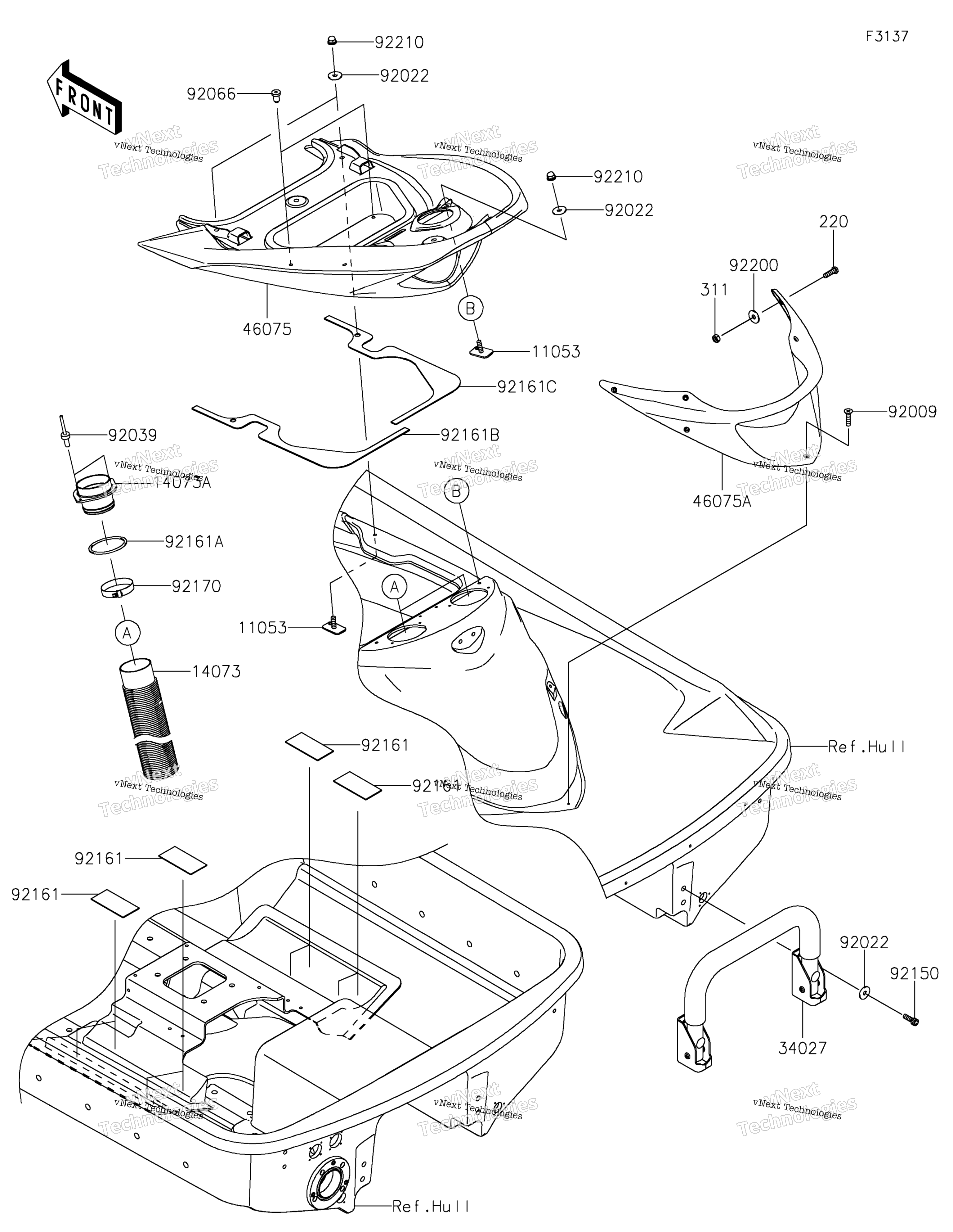 Корпус Rear Fittings