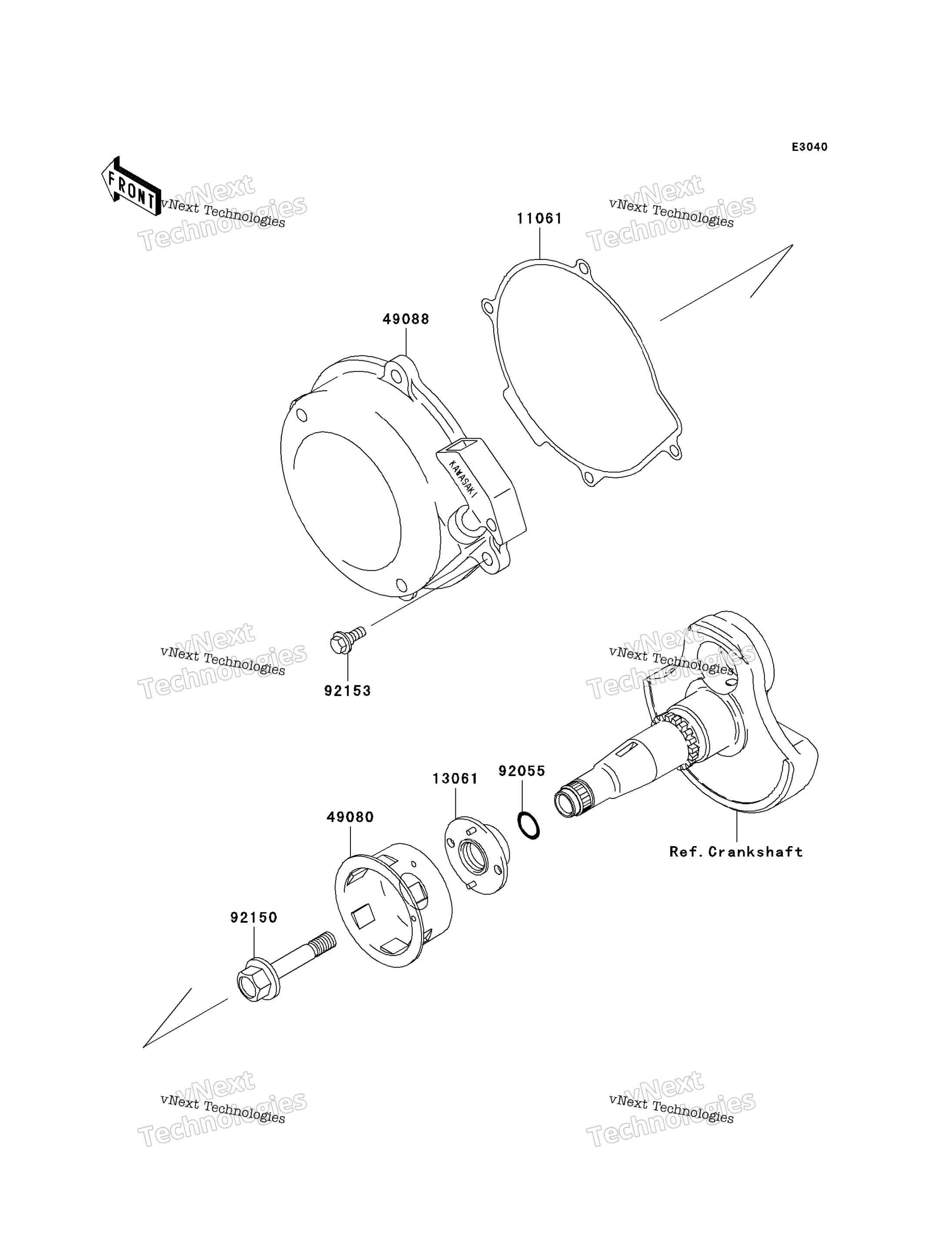 Ручной стартер Starter (-Vf360ae607660)