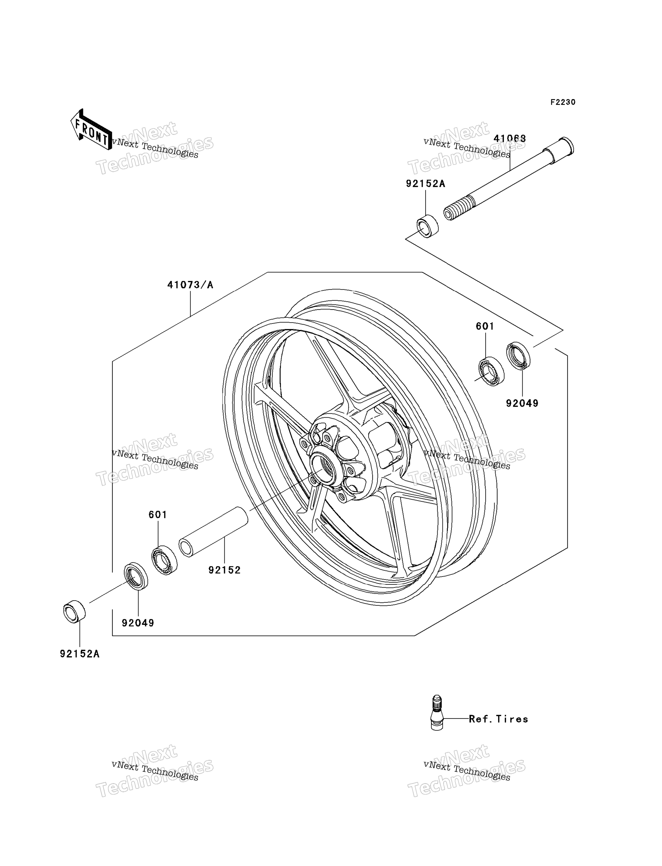Передняя часть Hub