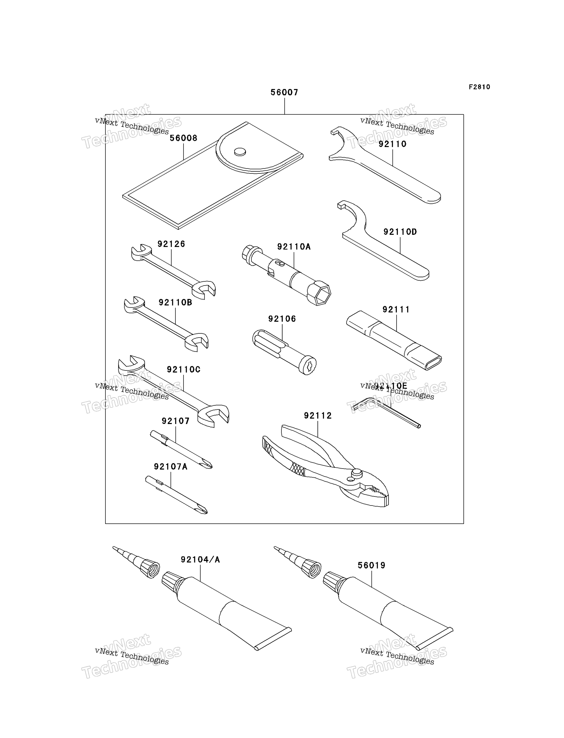 Owner's Tools (B6f B9f)