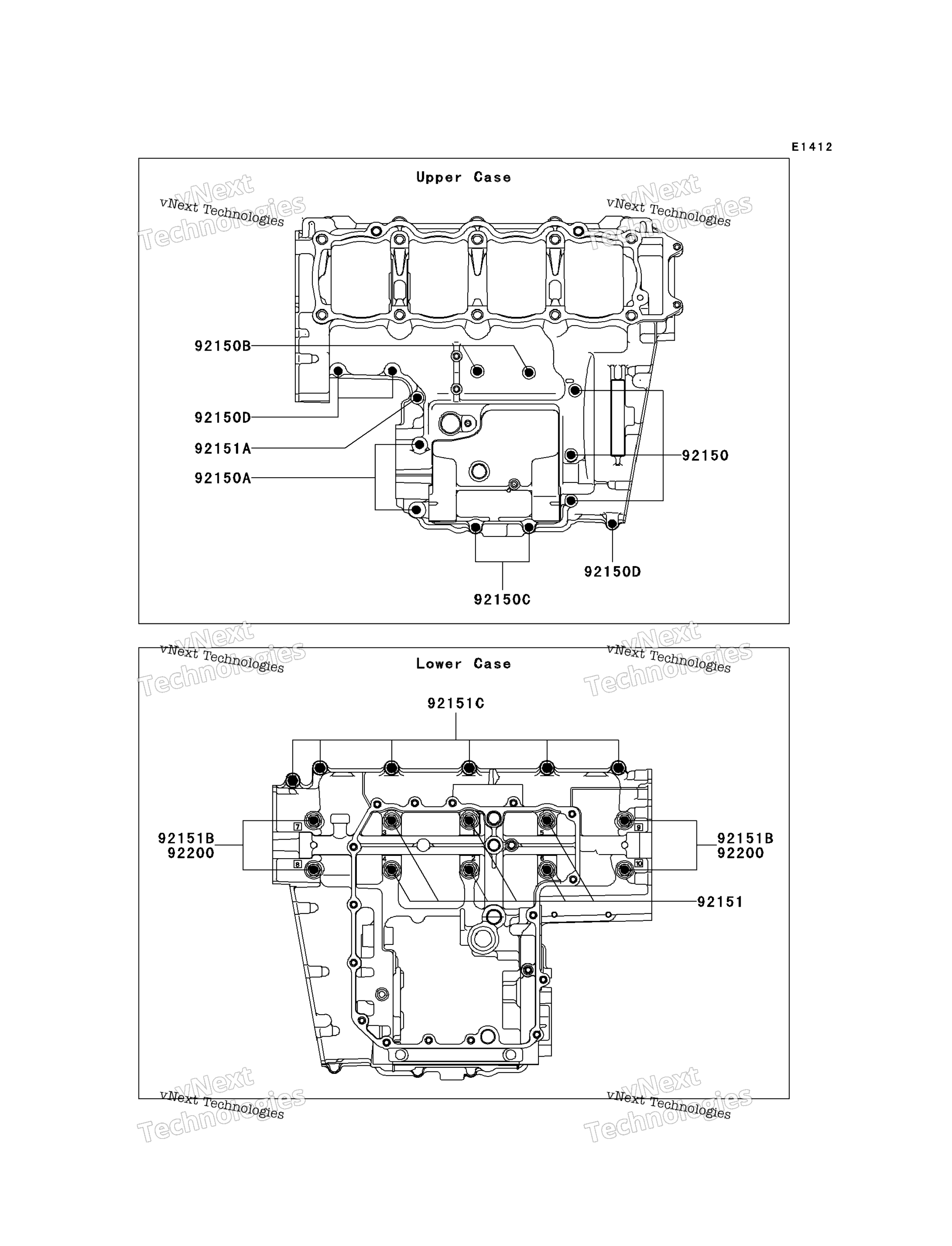 Картер Bolt Pattern