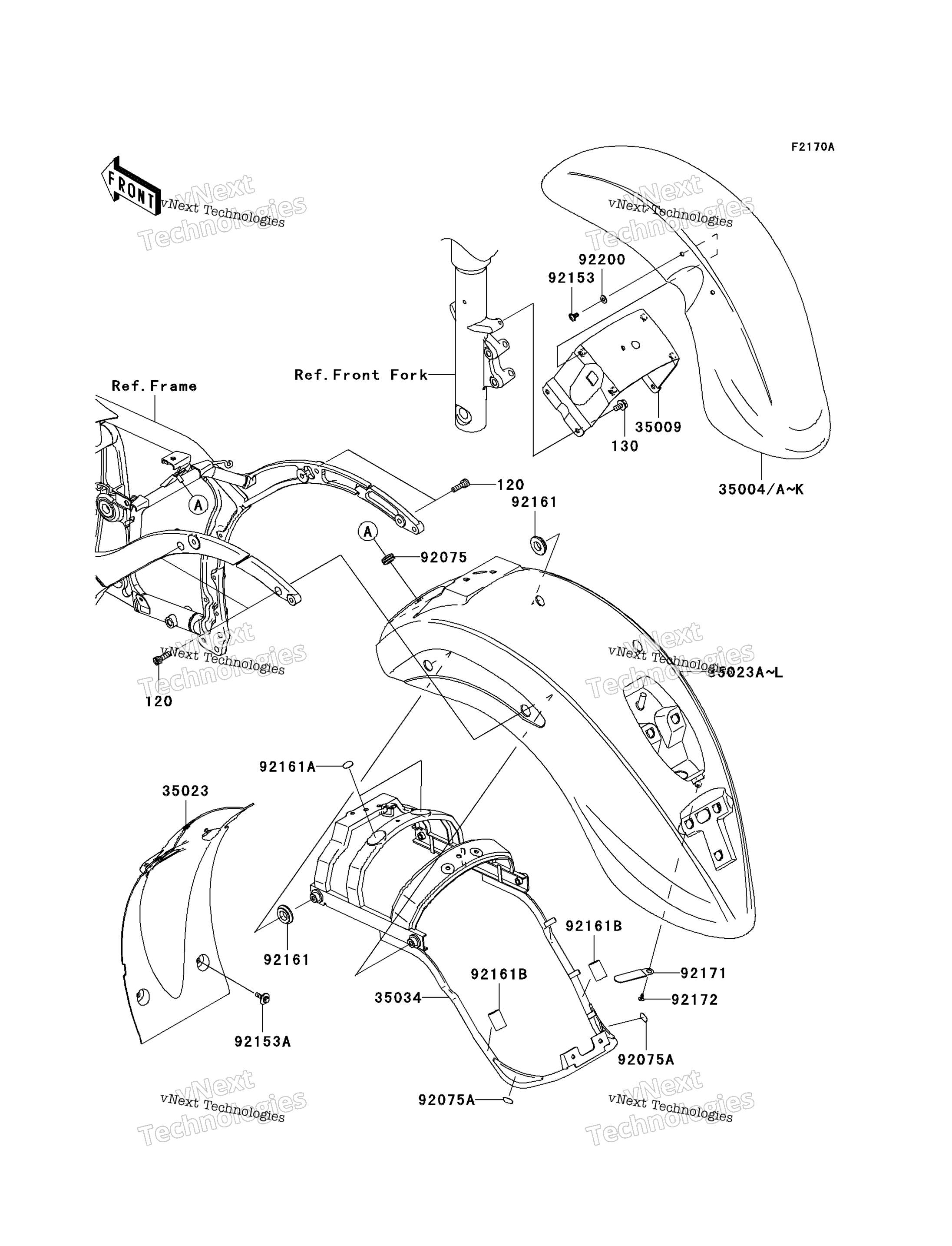 Fenders (Jkavn2b1 7A016370 )
