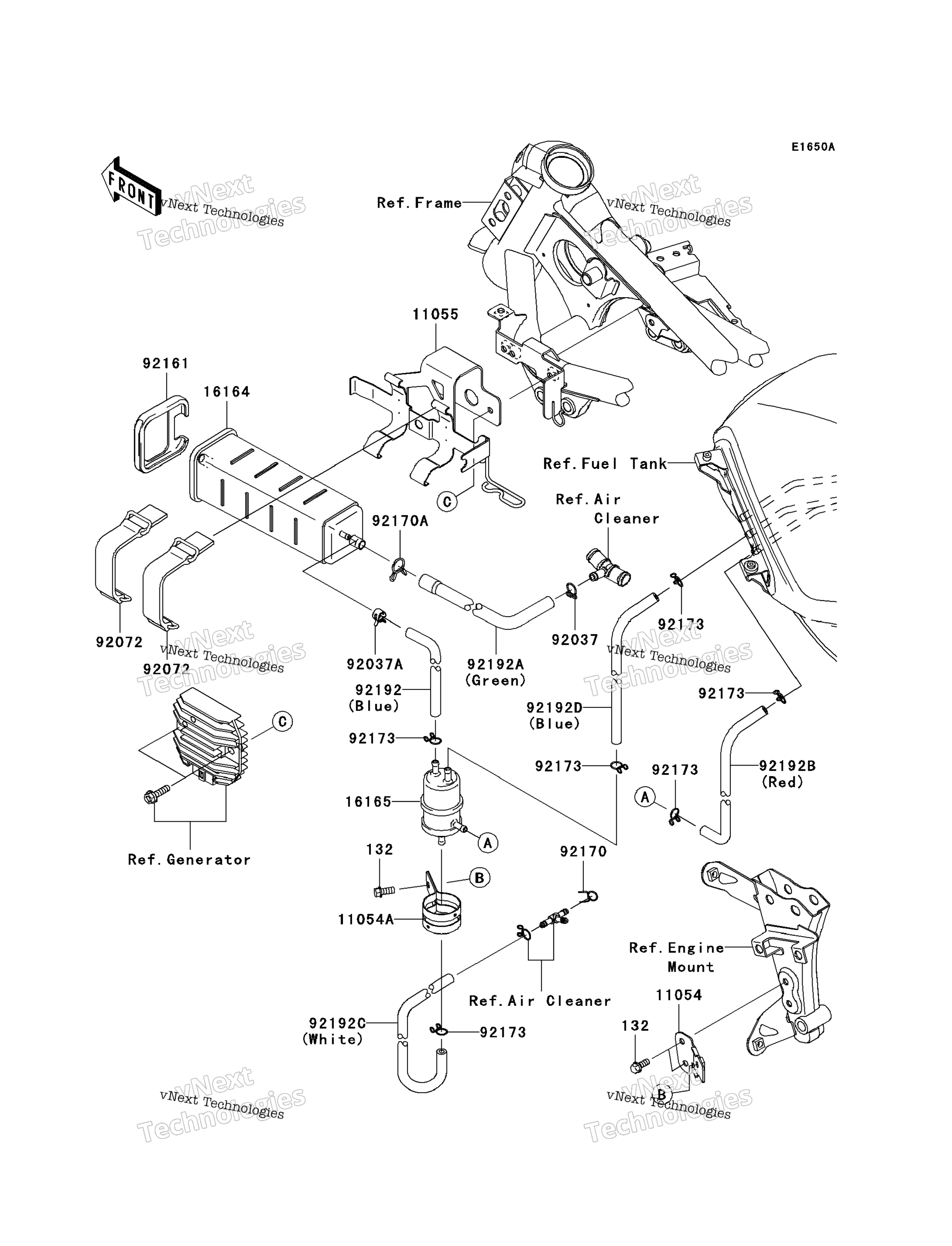 топливный Evaporative System (J9f Jafa)