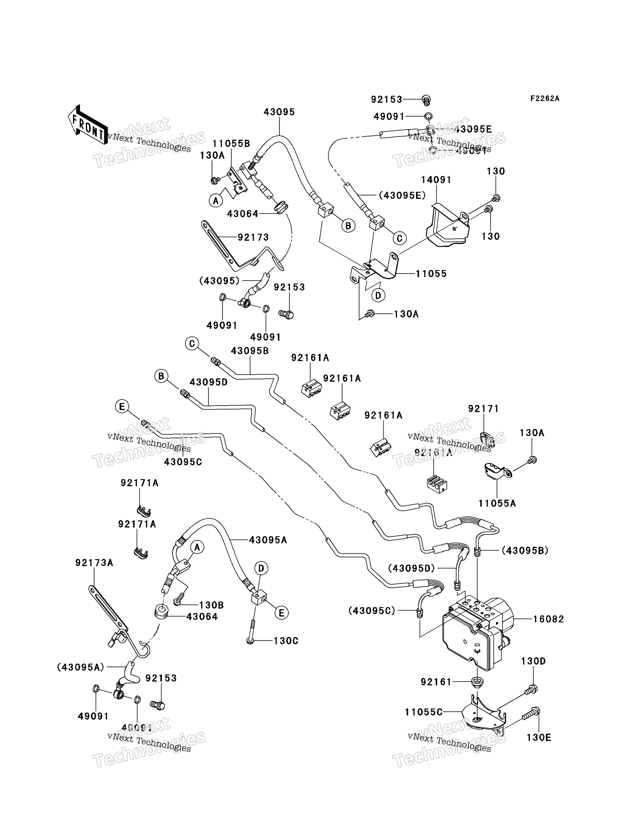Тормоз Piping (Baf-Bcf)