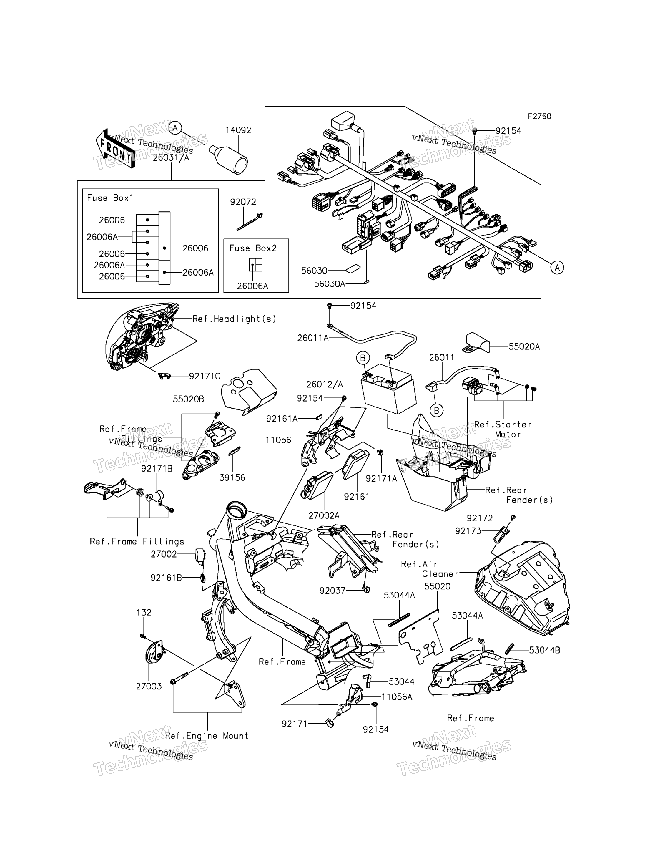 Шасси Electrical Equipment