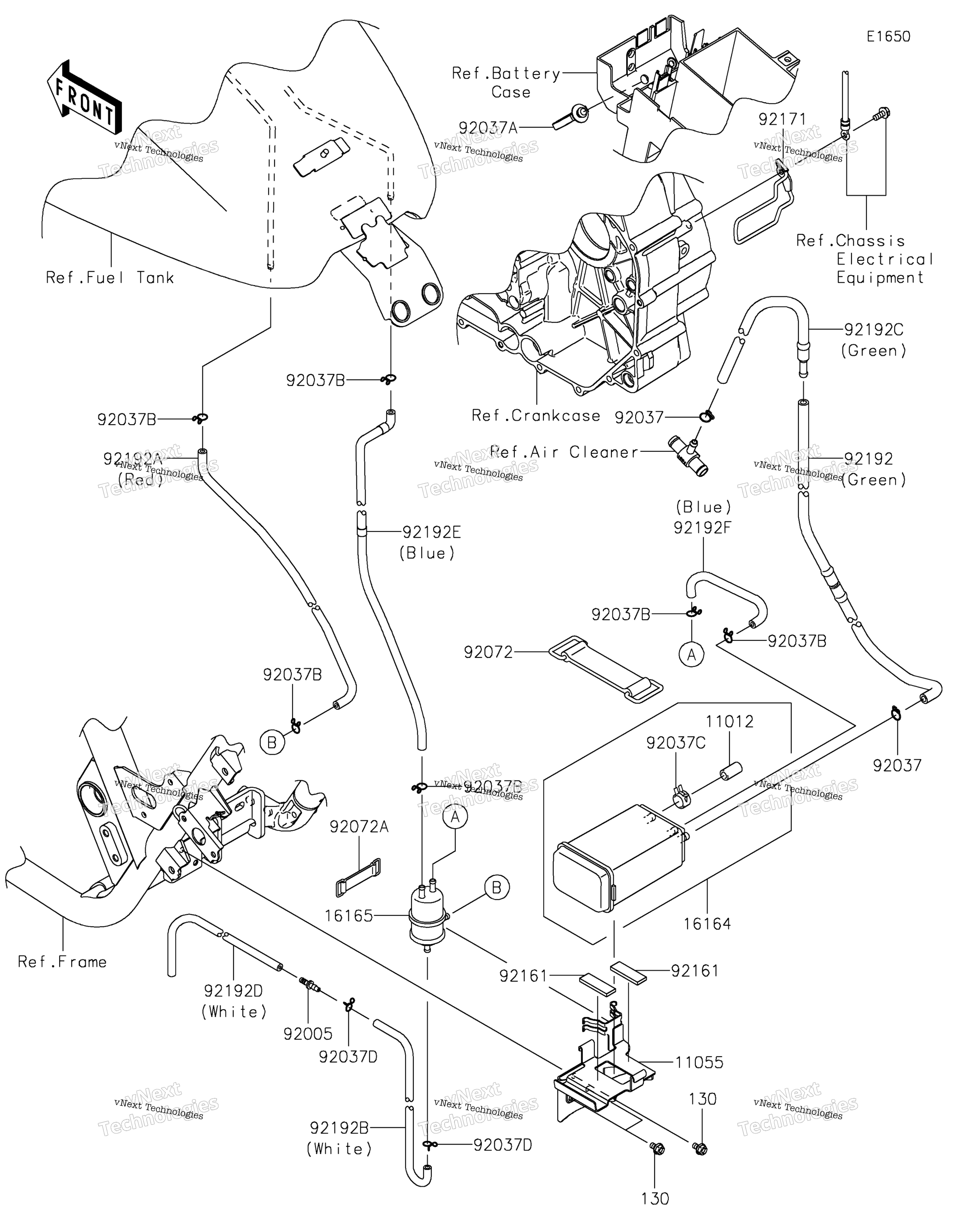 топливный Evaporative System(Ca) 2