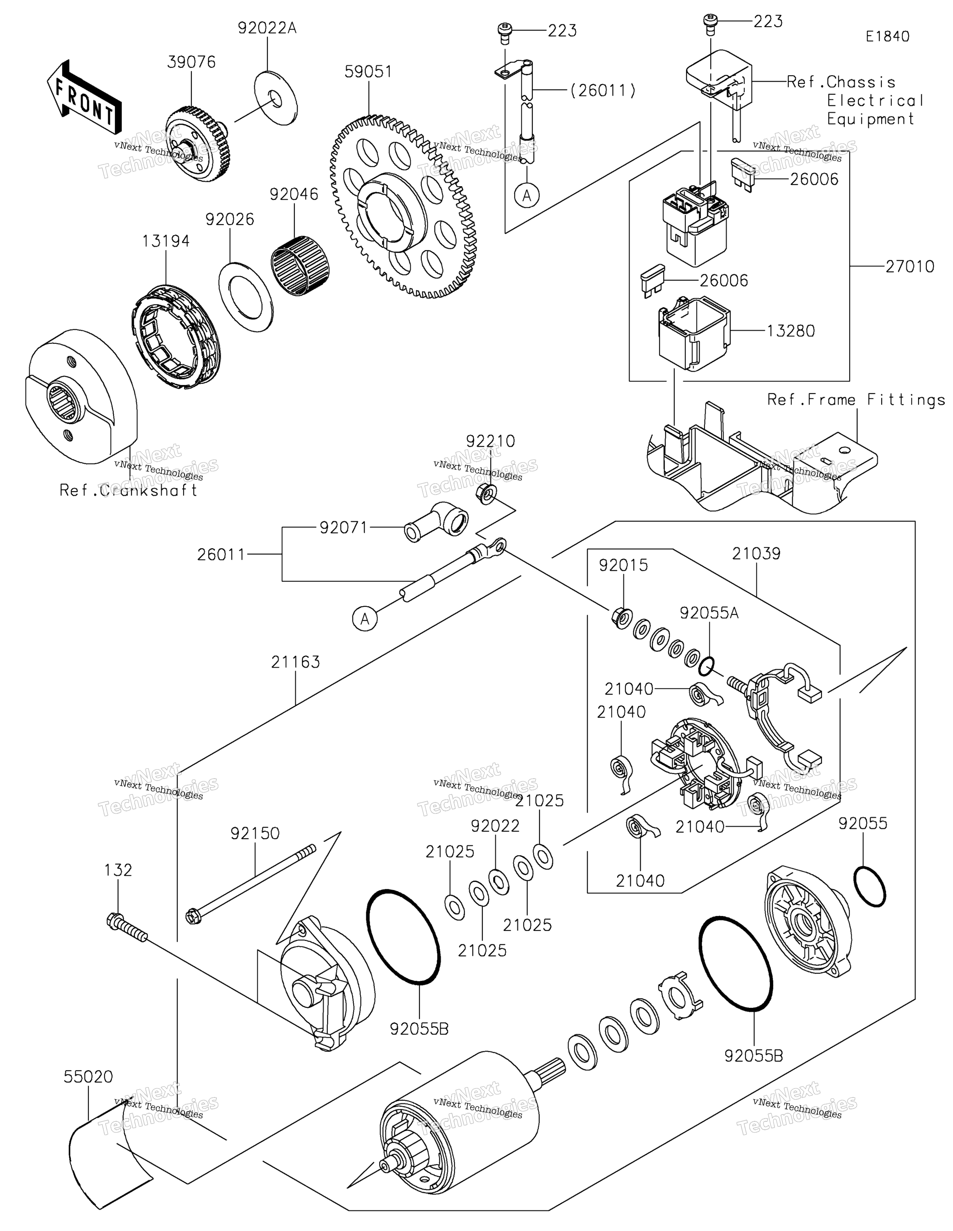 Стартер Motor 2
