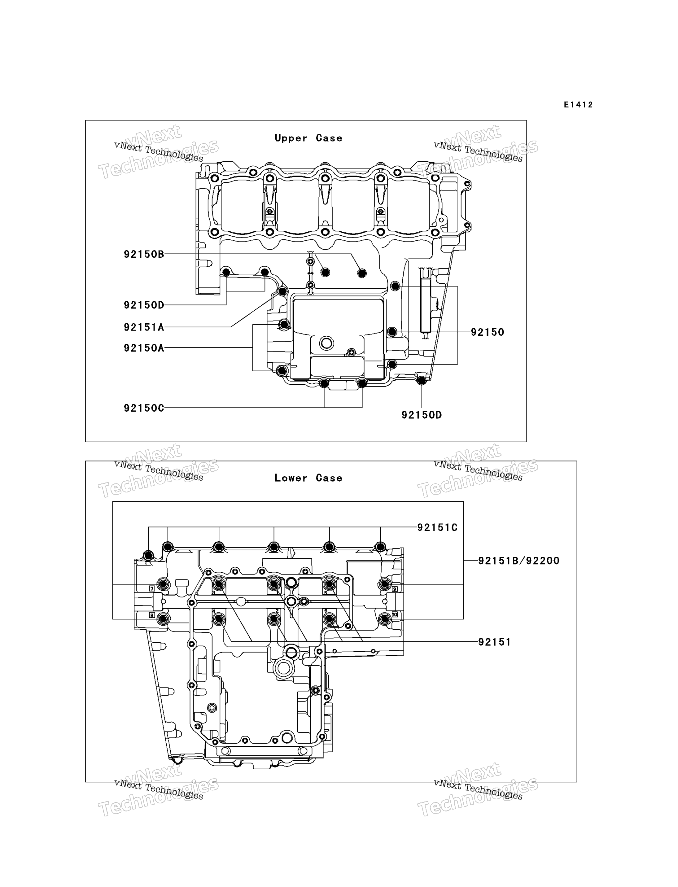 Картер Bolt Pattern