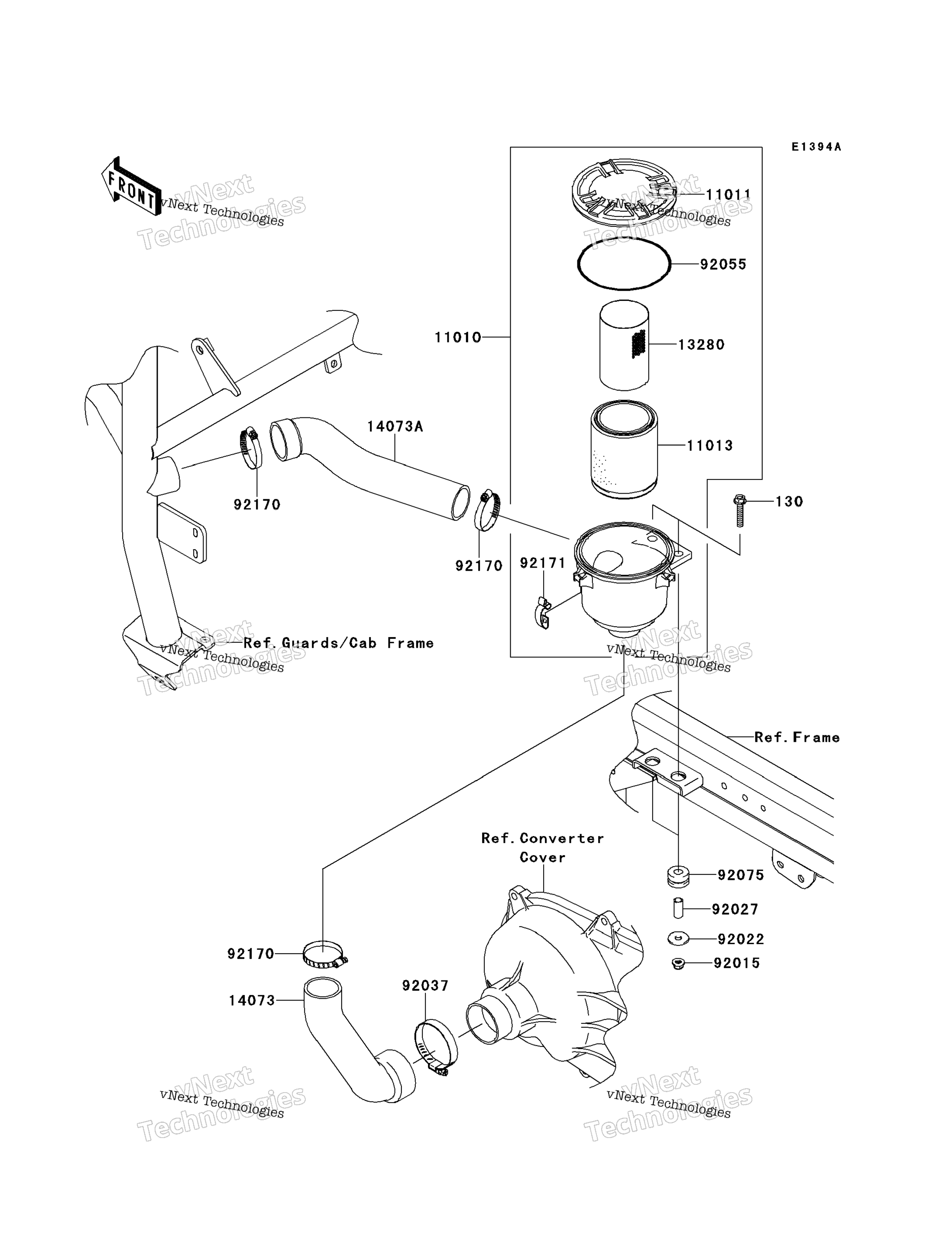 Воздушный Cleaner Belt Converter (Fbf Fdf)