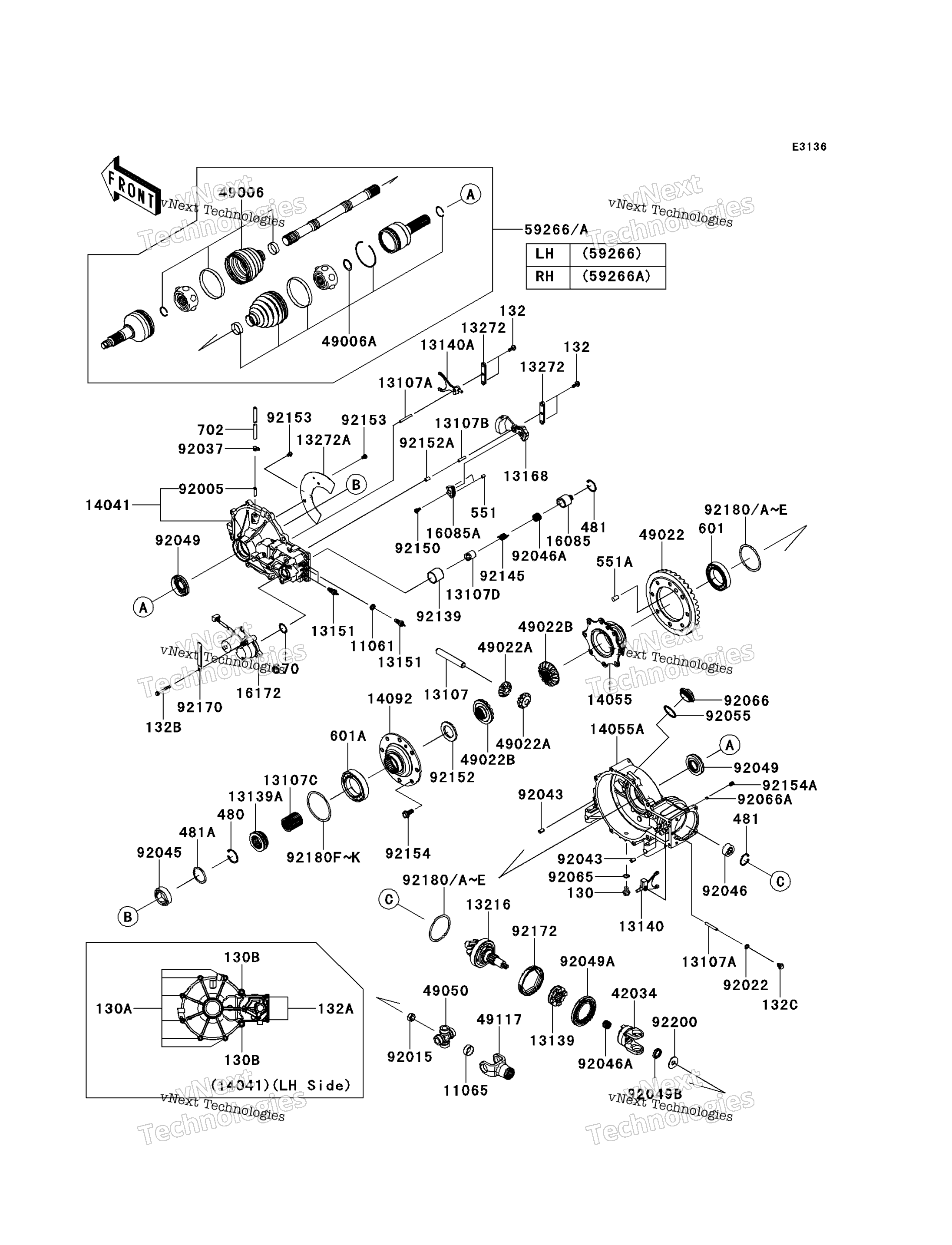 Привод Shaft-Fr (-Jkbrtcb1 Eb500852)