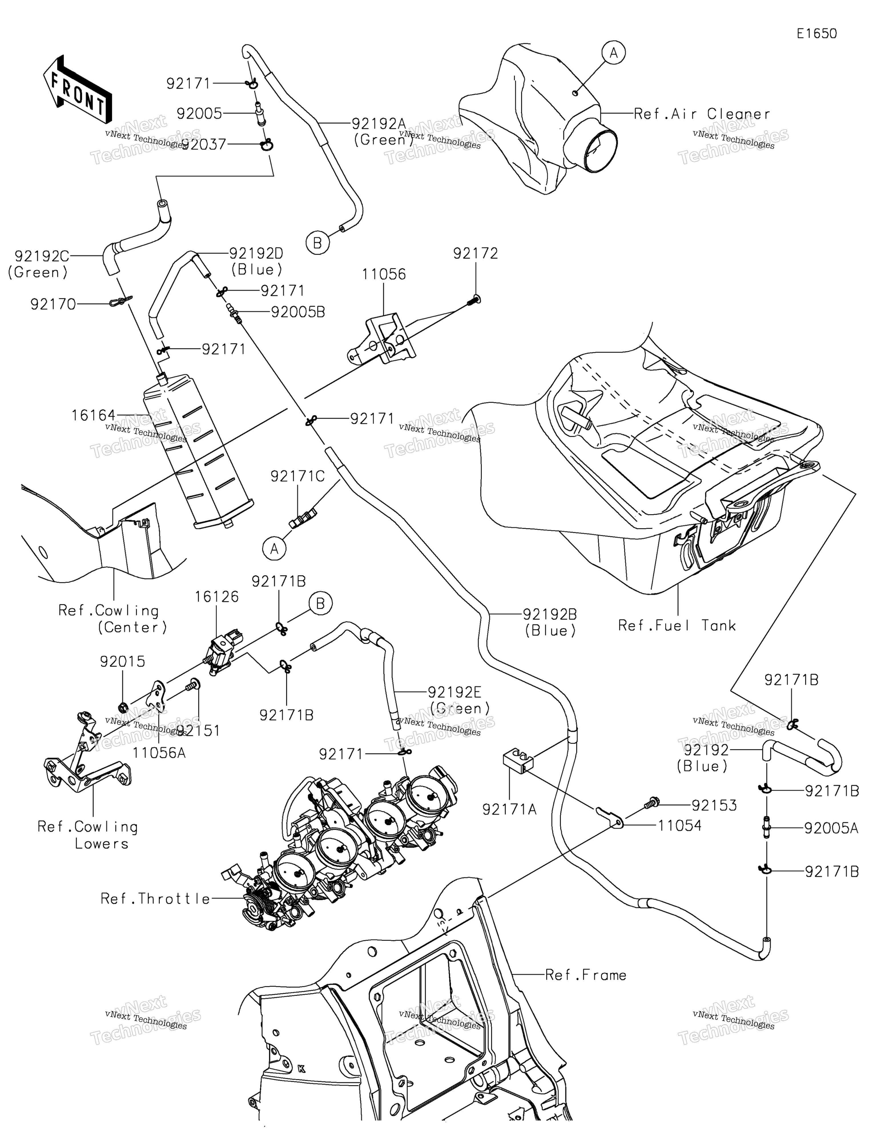 топливный Evaporative System(Ca) 2