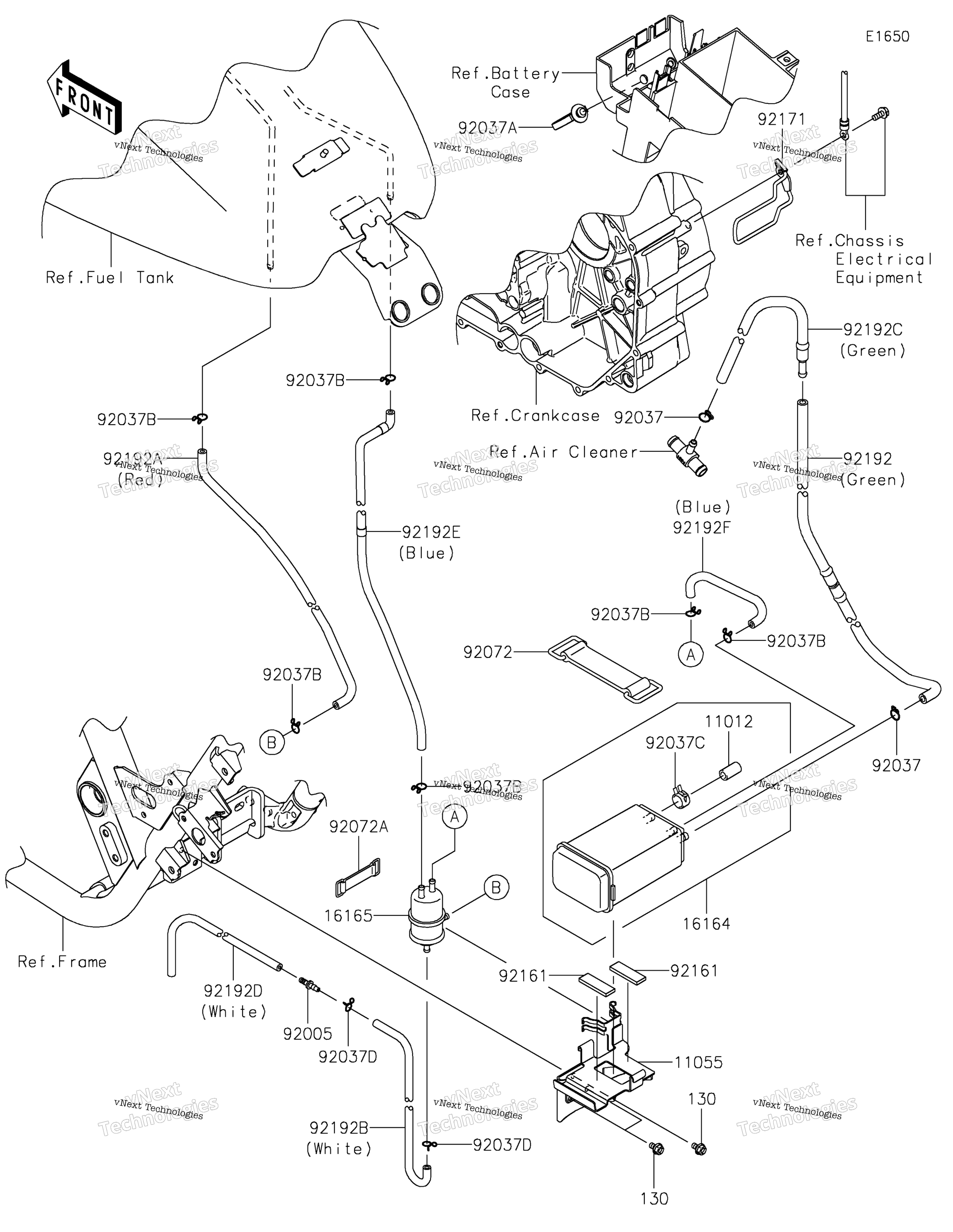 топливный Evaporative System(Ca) 2