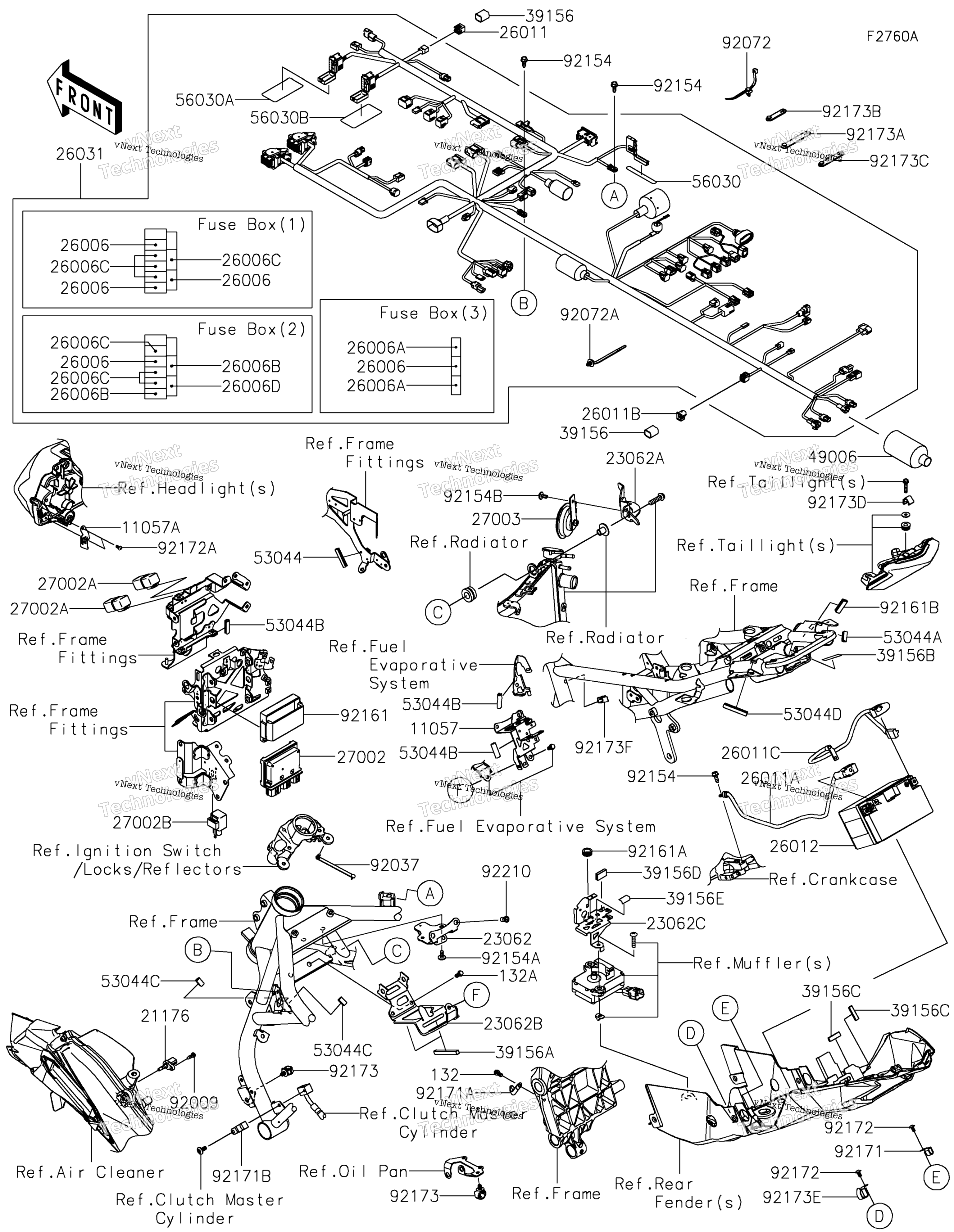 Шасси Electrical Equipment(Ca)