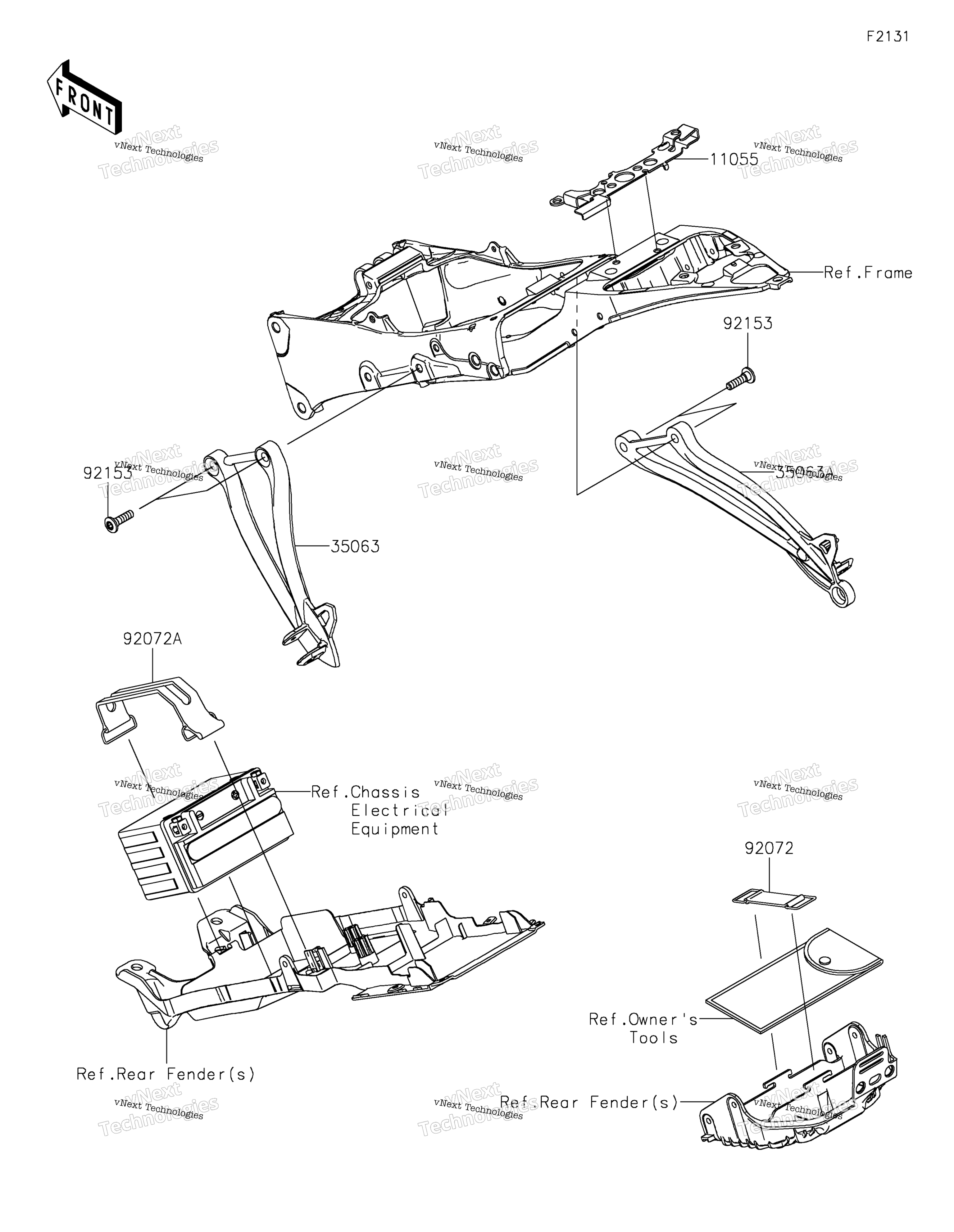 Рама Fittings(Rear)