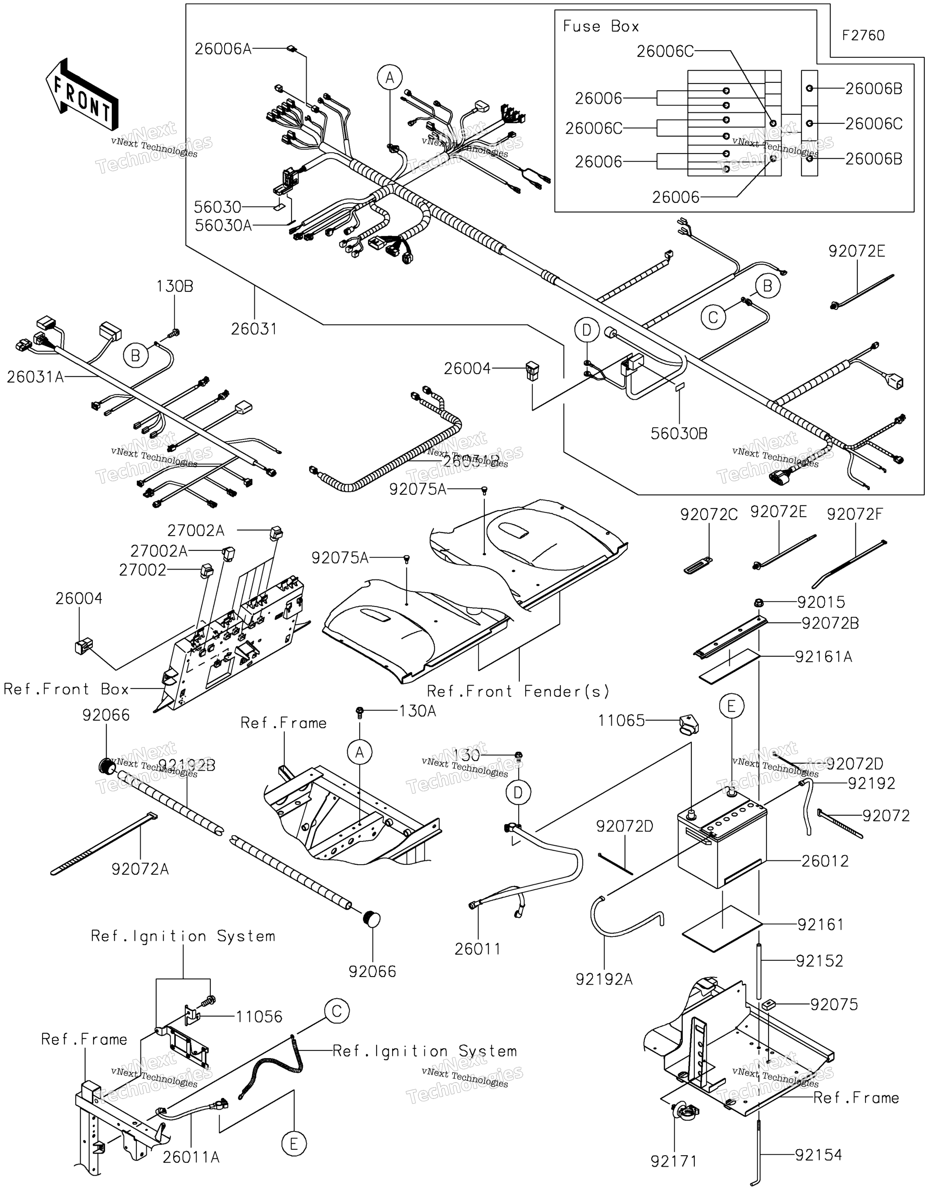 Шасси Electrical Equipment