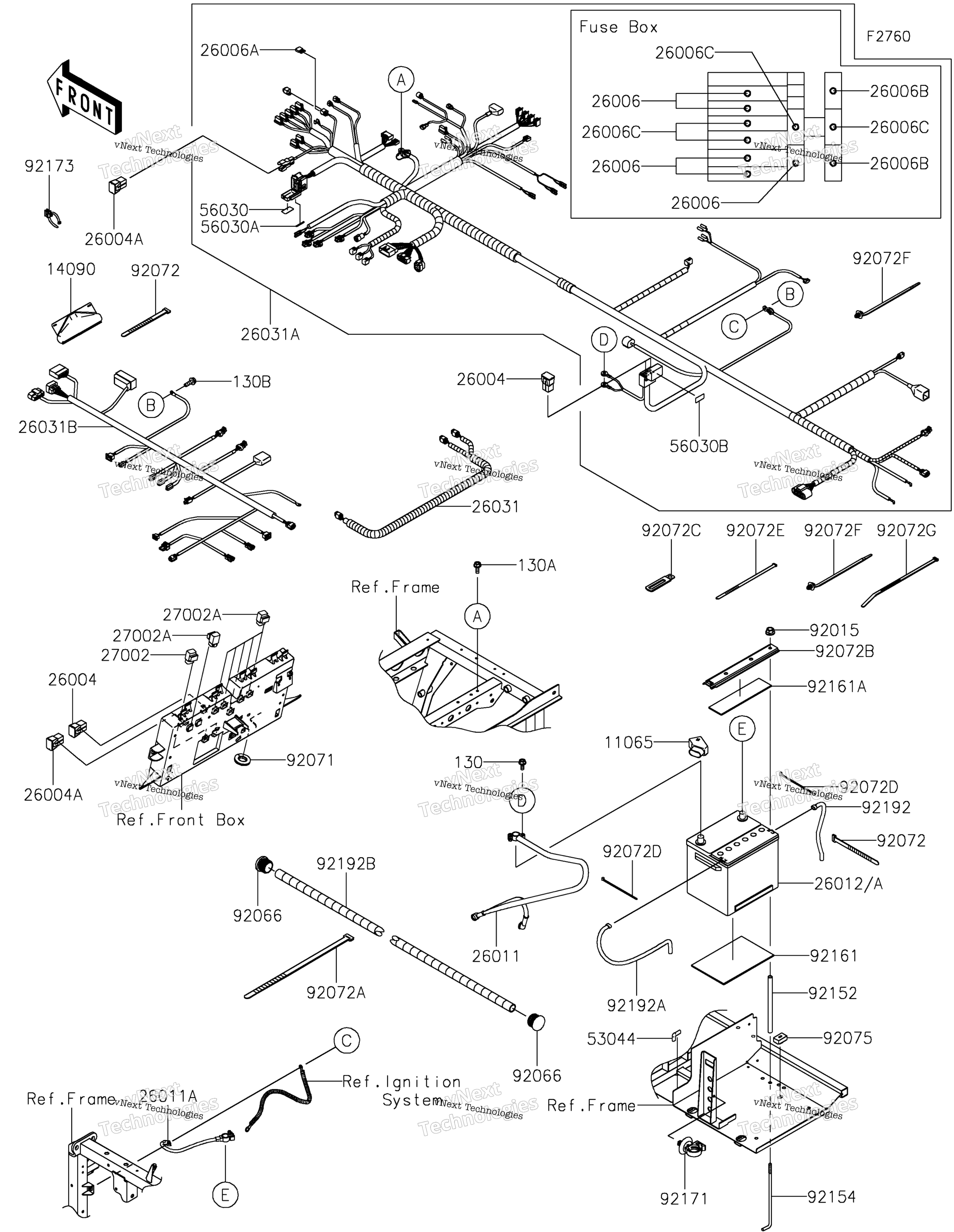 Шасси Electrical Equipment