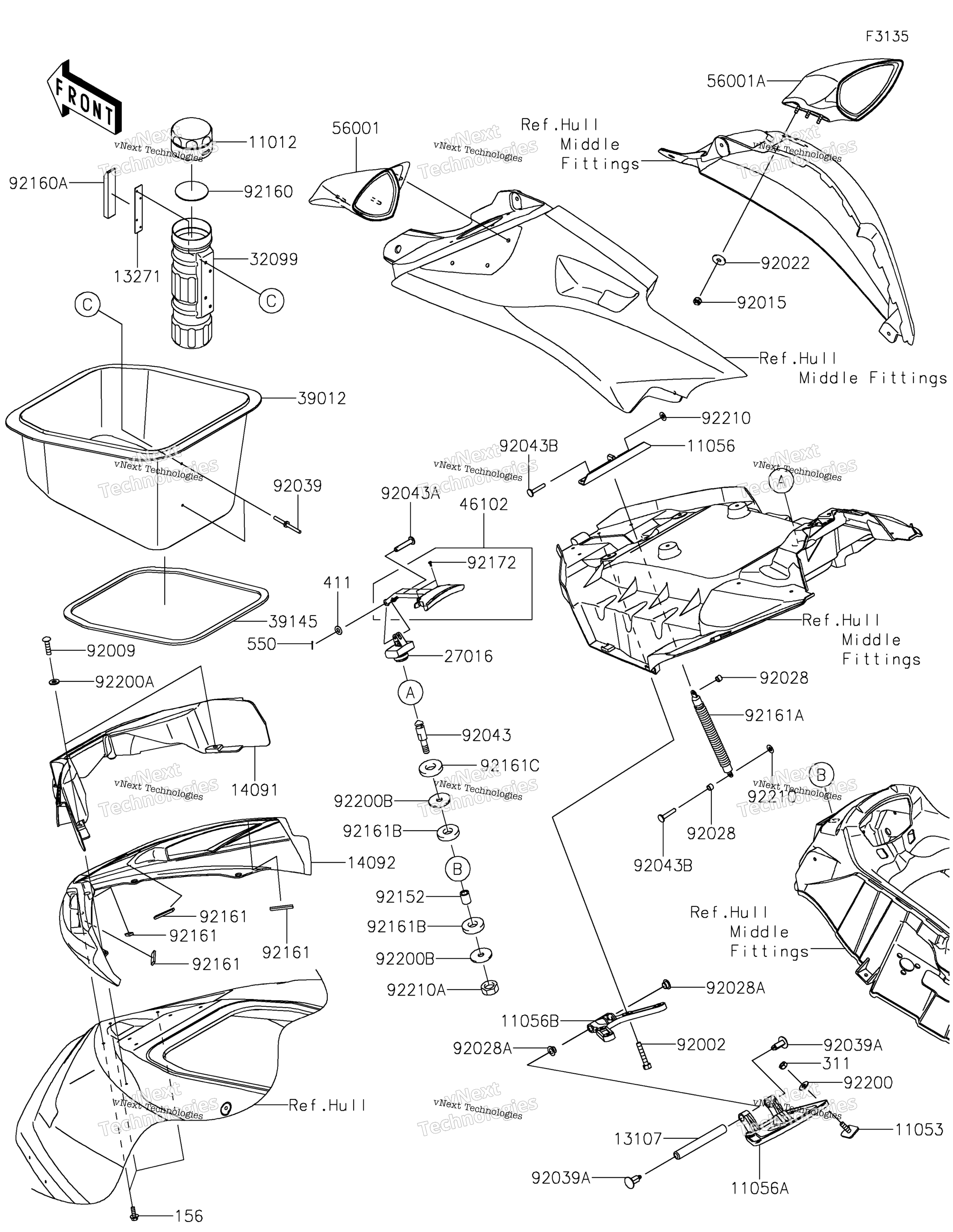 Корпус Front Fittings 2