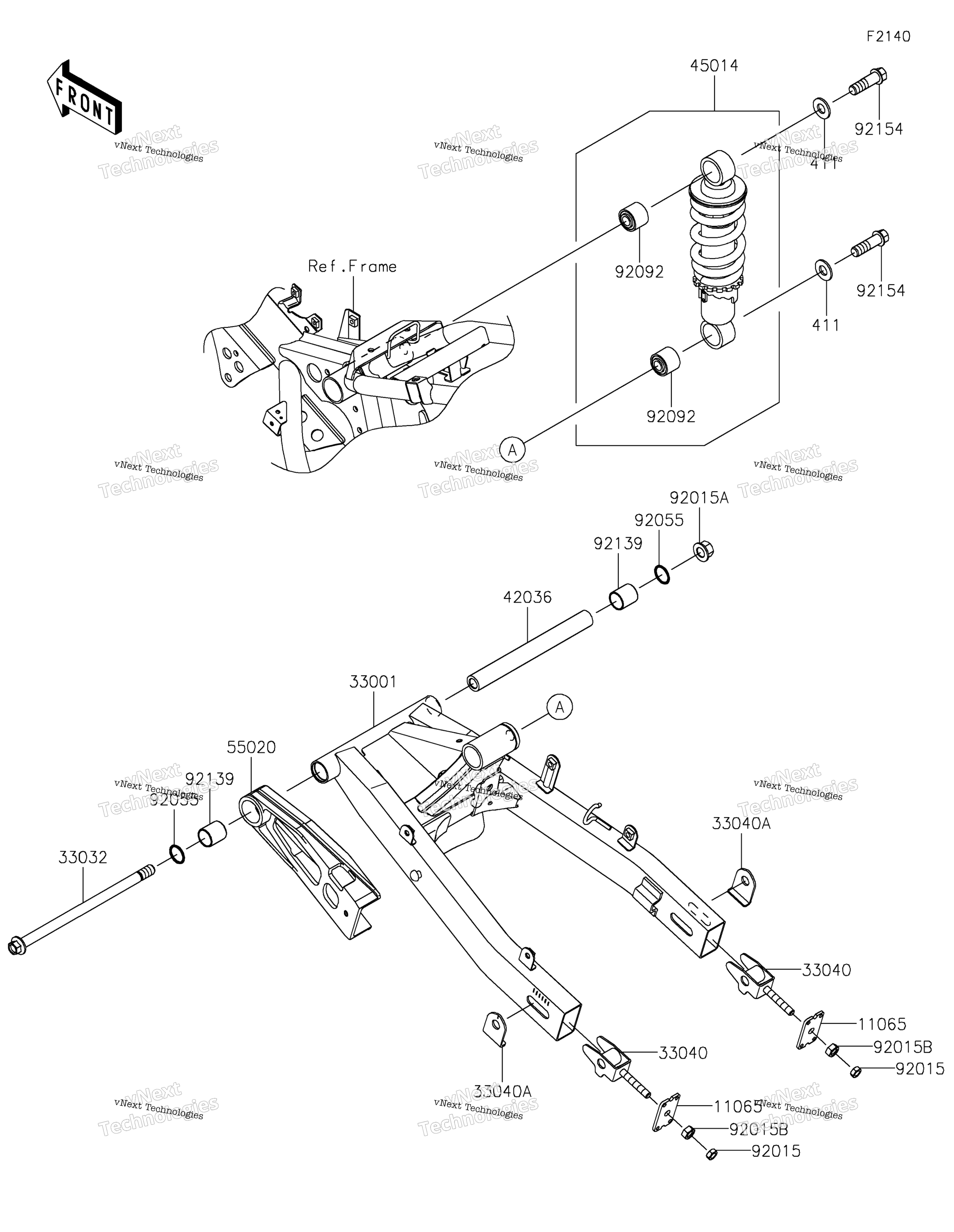 Swingarm / Shock Absorber