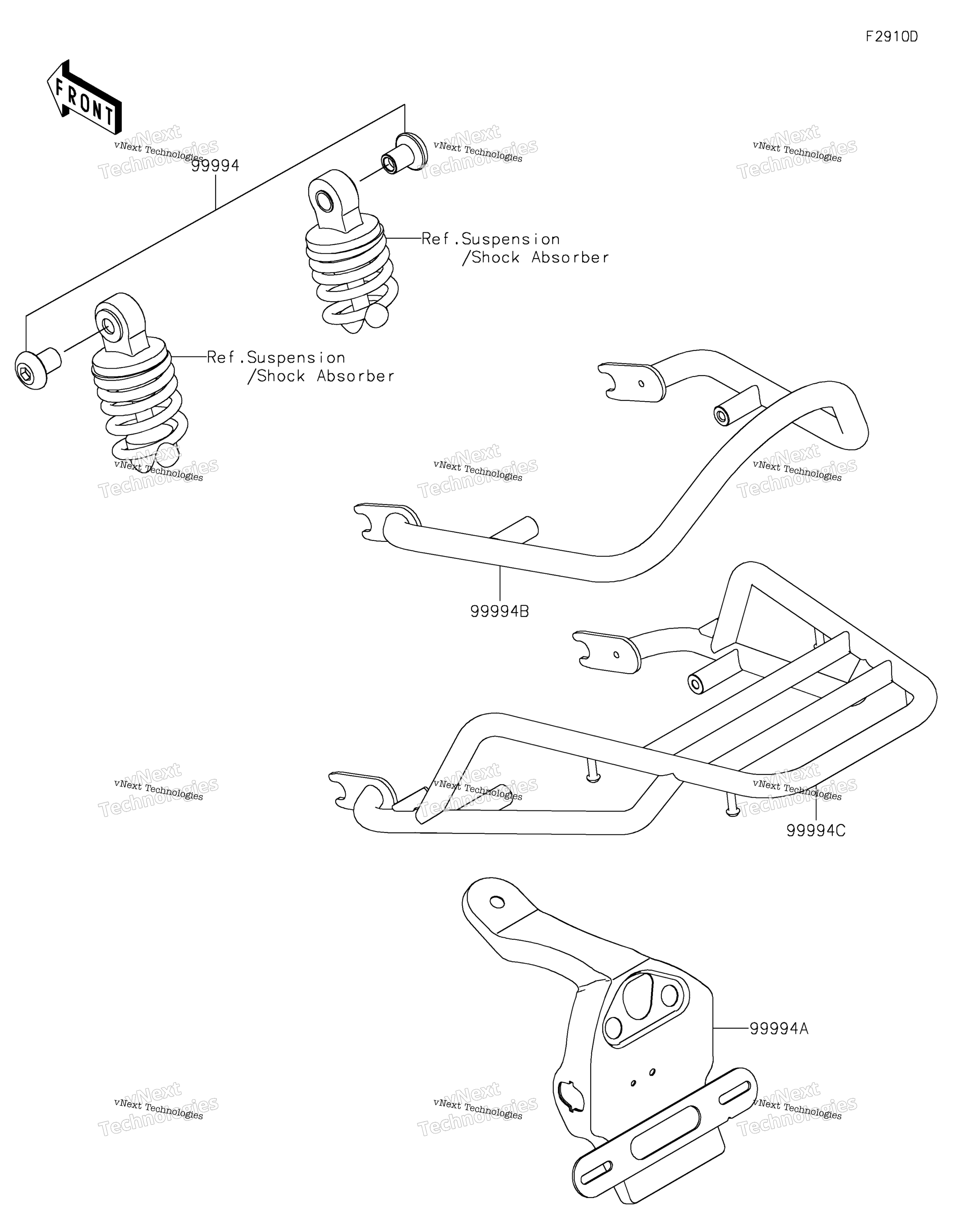 Аксессуары (Rr Carrier And Grab Rail Etc)