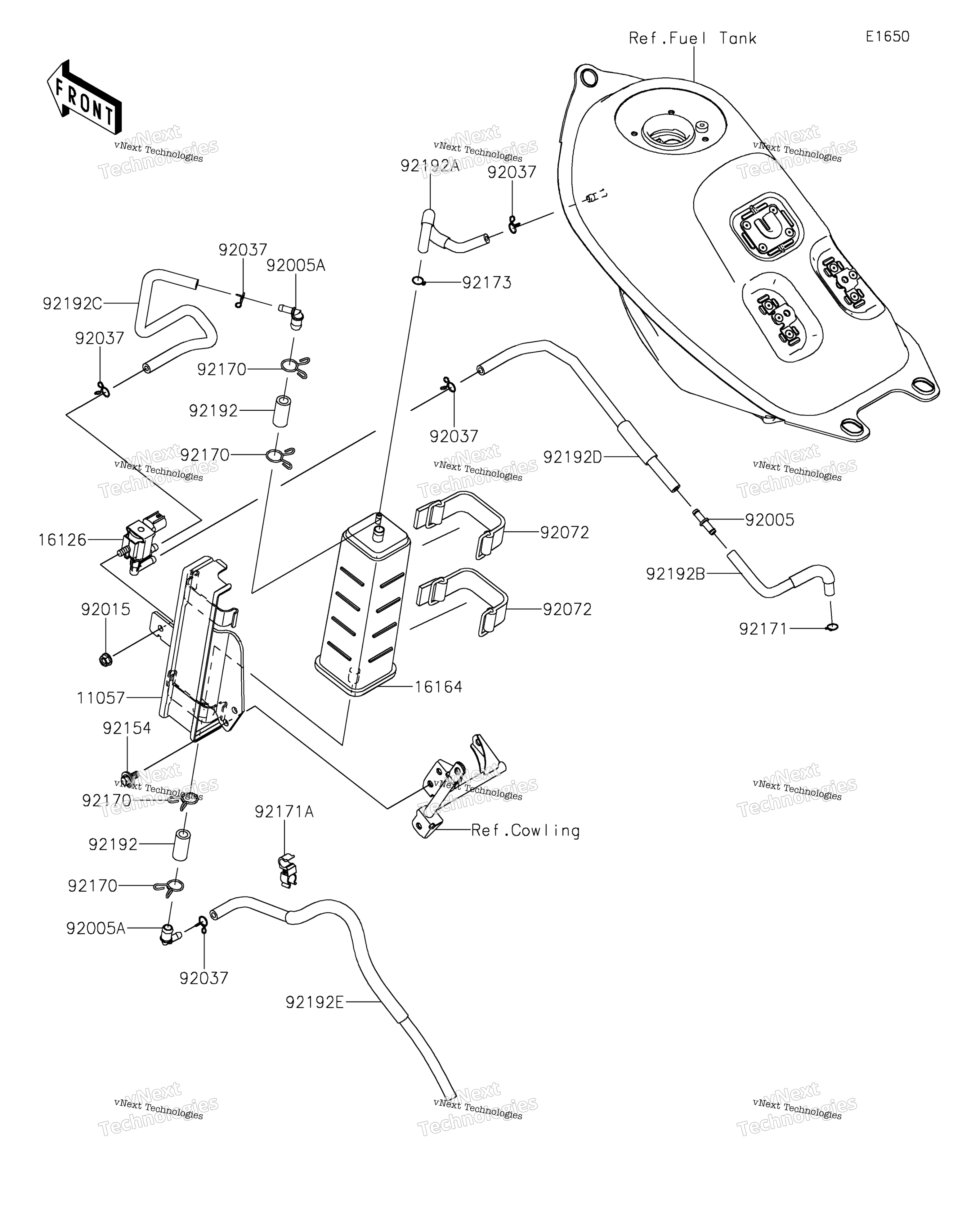 топливный Evaporative System(Ca) 2