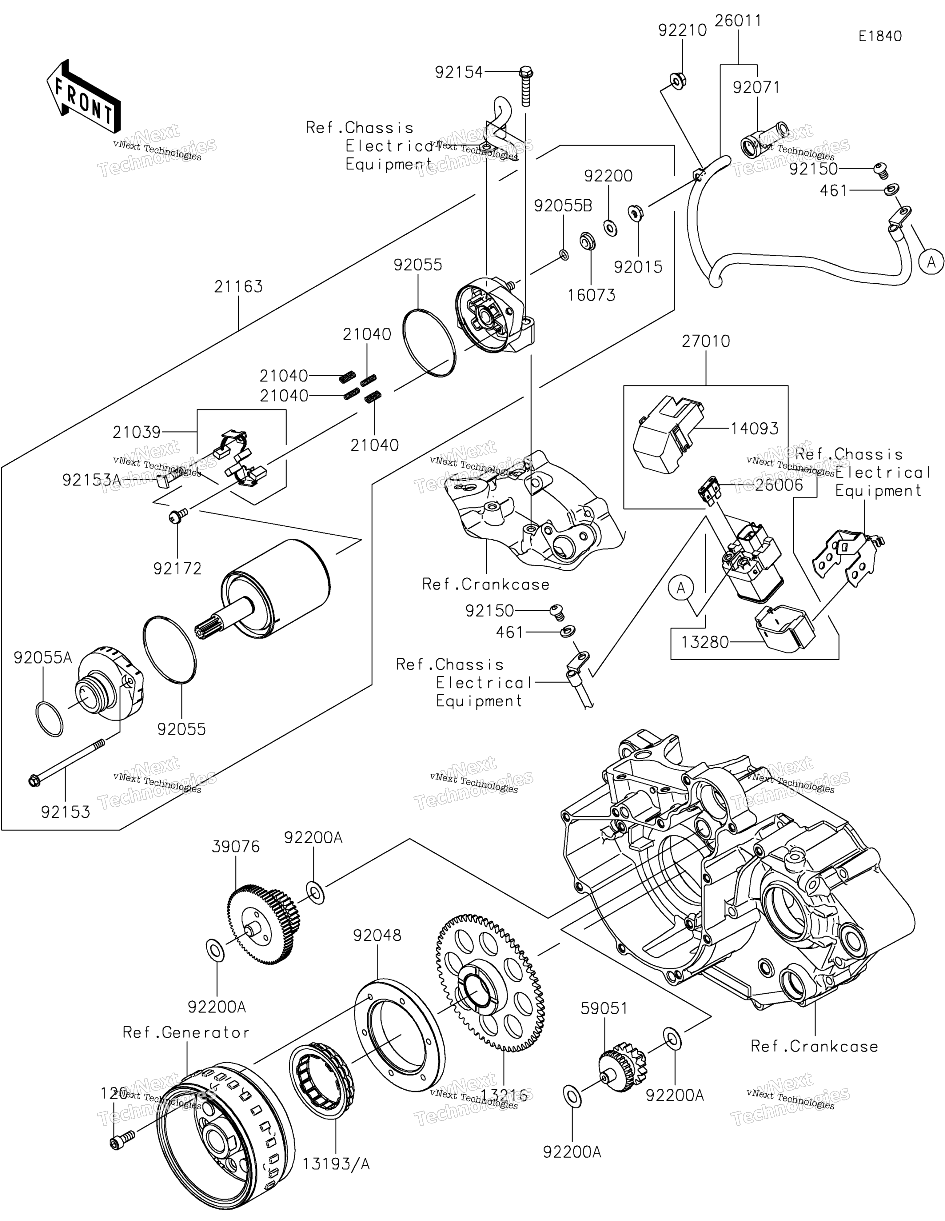 Стартер Motor 2