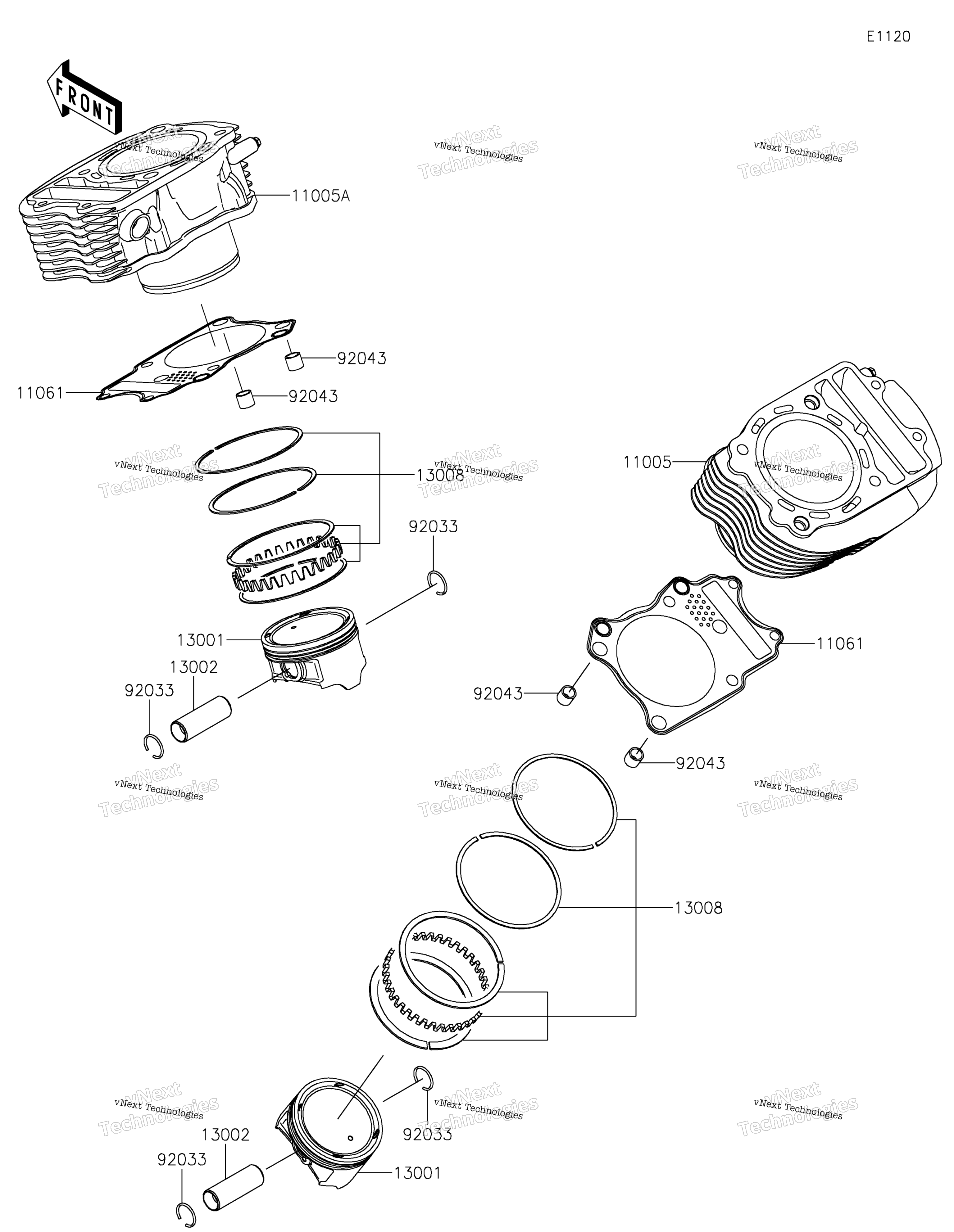 цилиндр / Piston(S)
