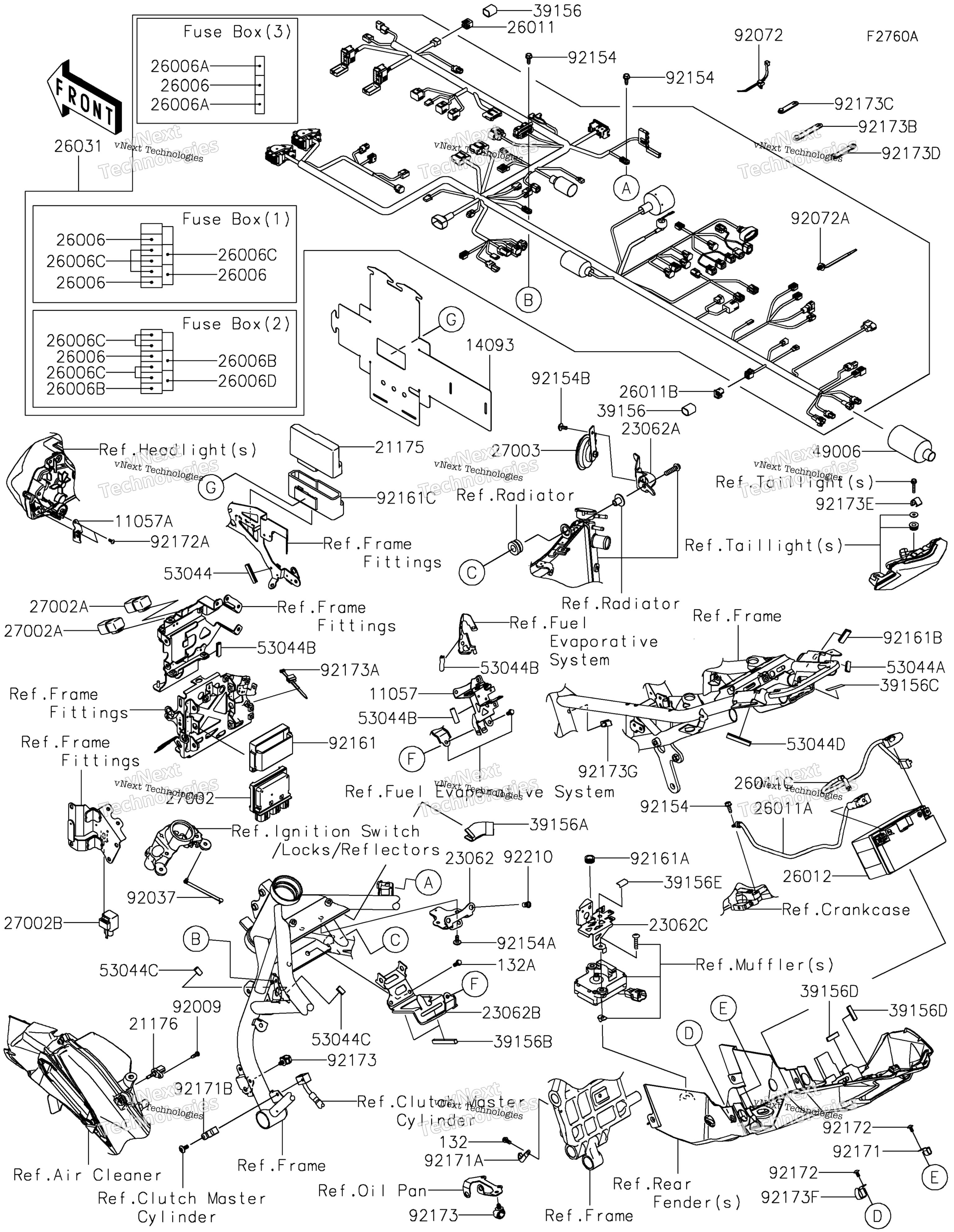 Шасси Electrical Equipment(Ca)