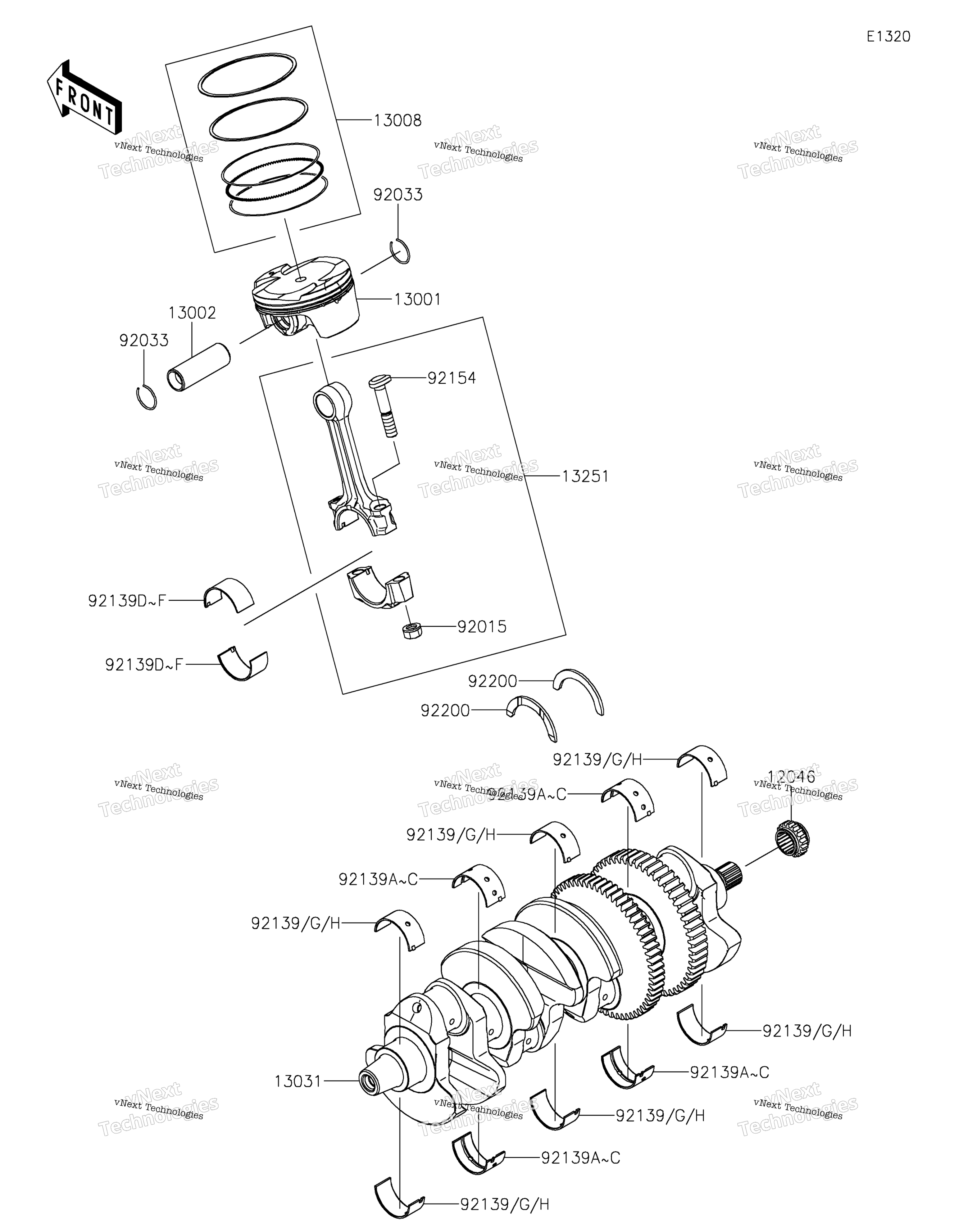 коленвал / Piston(S)