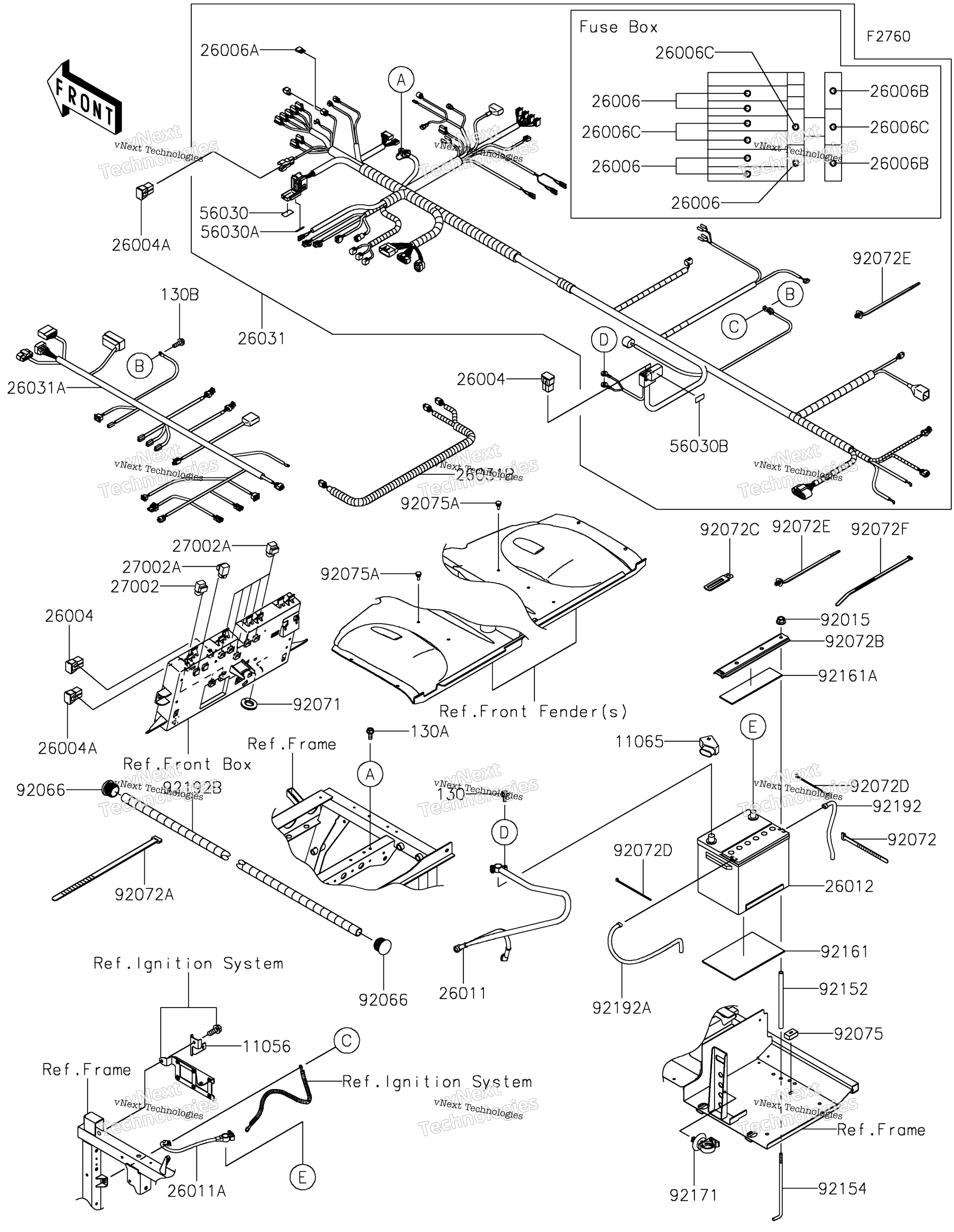 Шасси Electrical Equipment