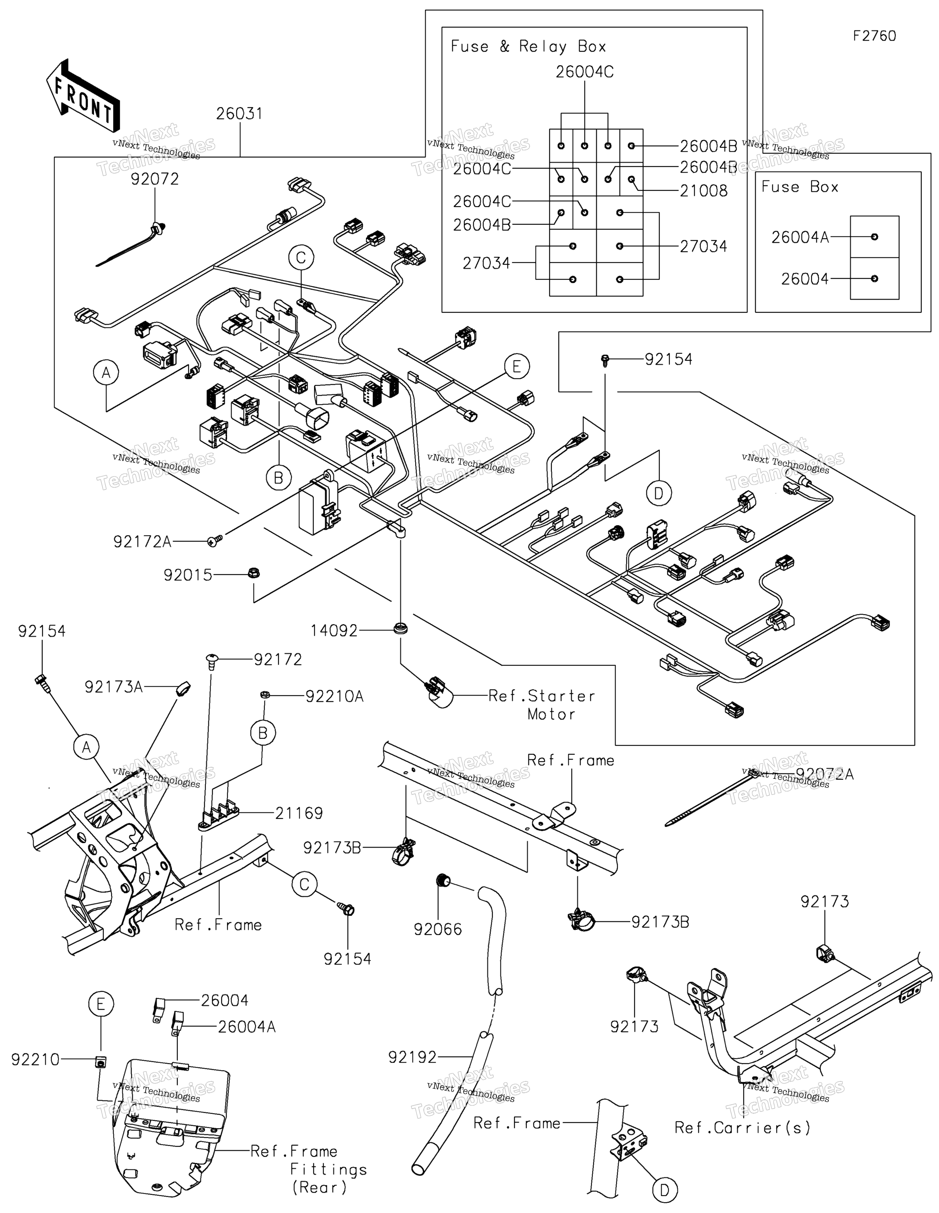 Шасси Electrical Equipment