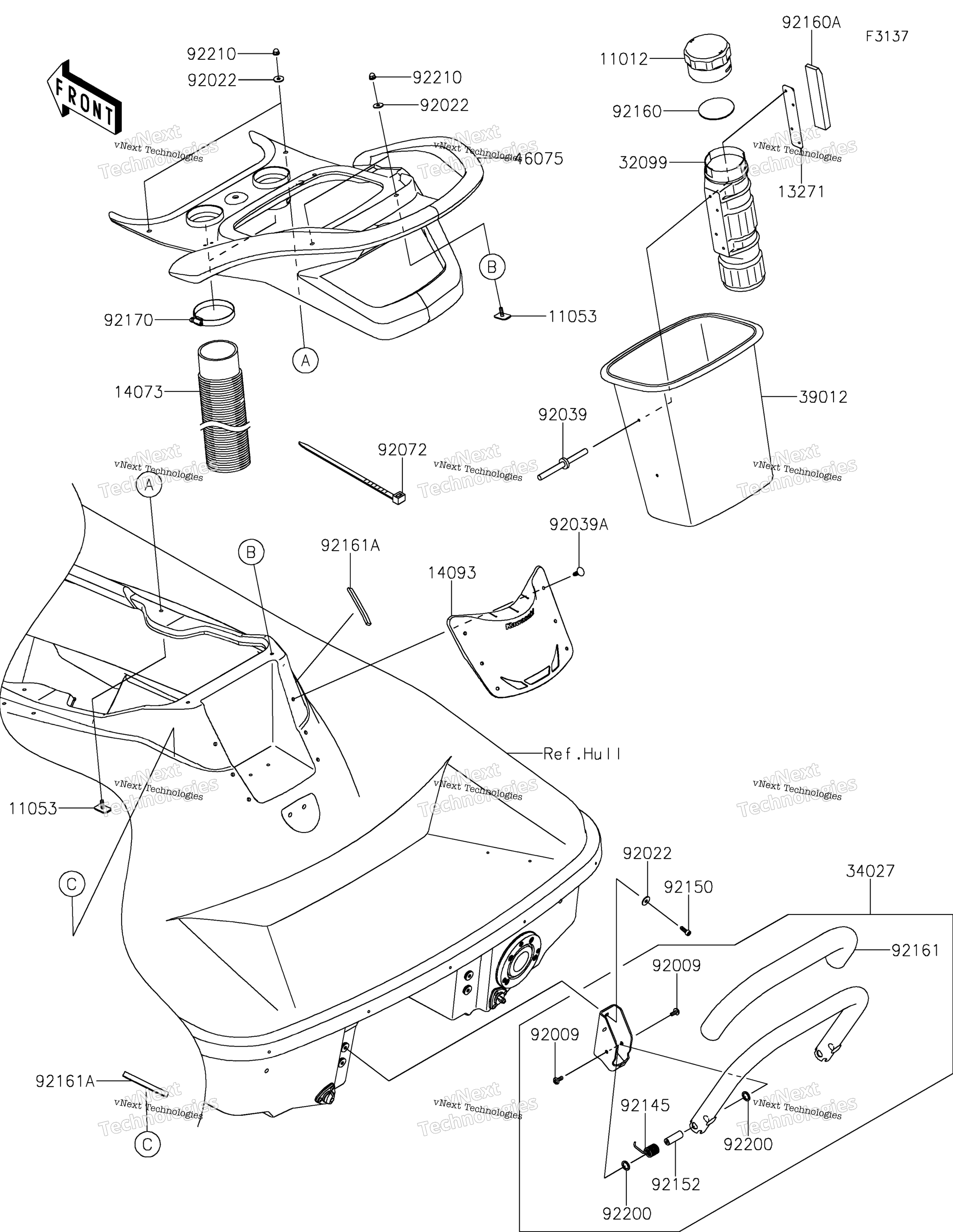 Корпус Rear Fittings