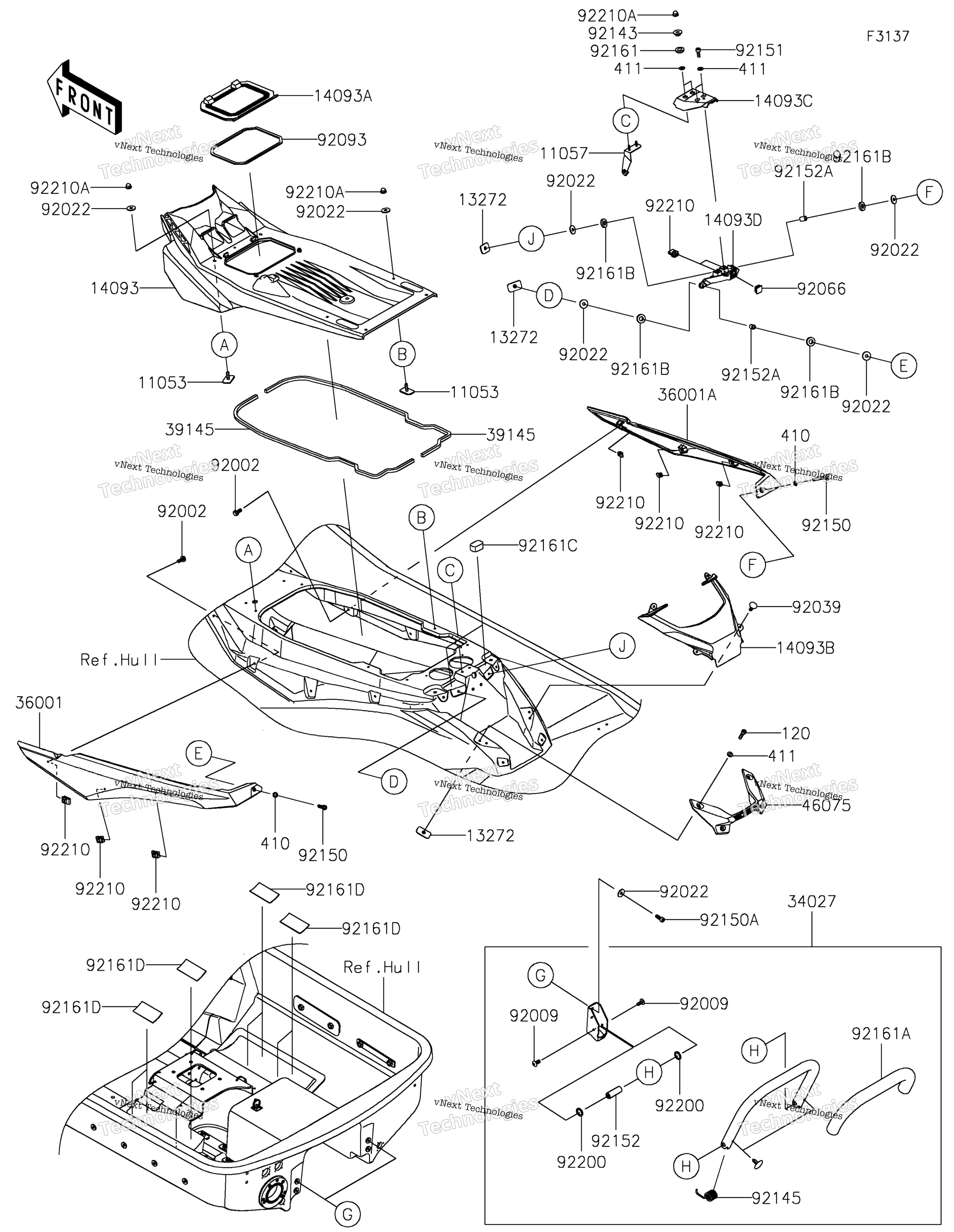 Корпус Rear Fittings