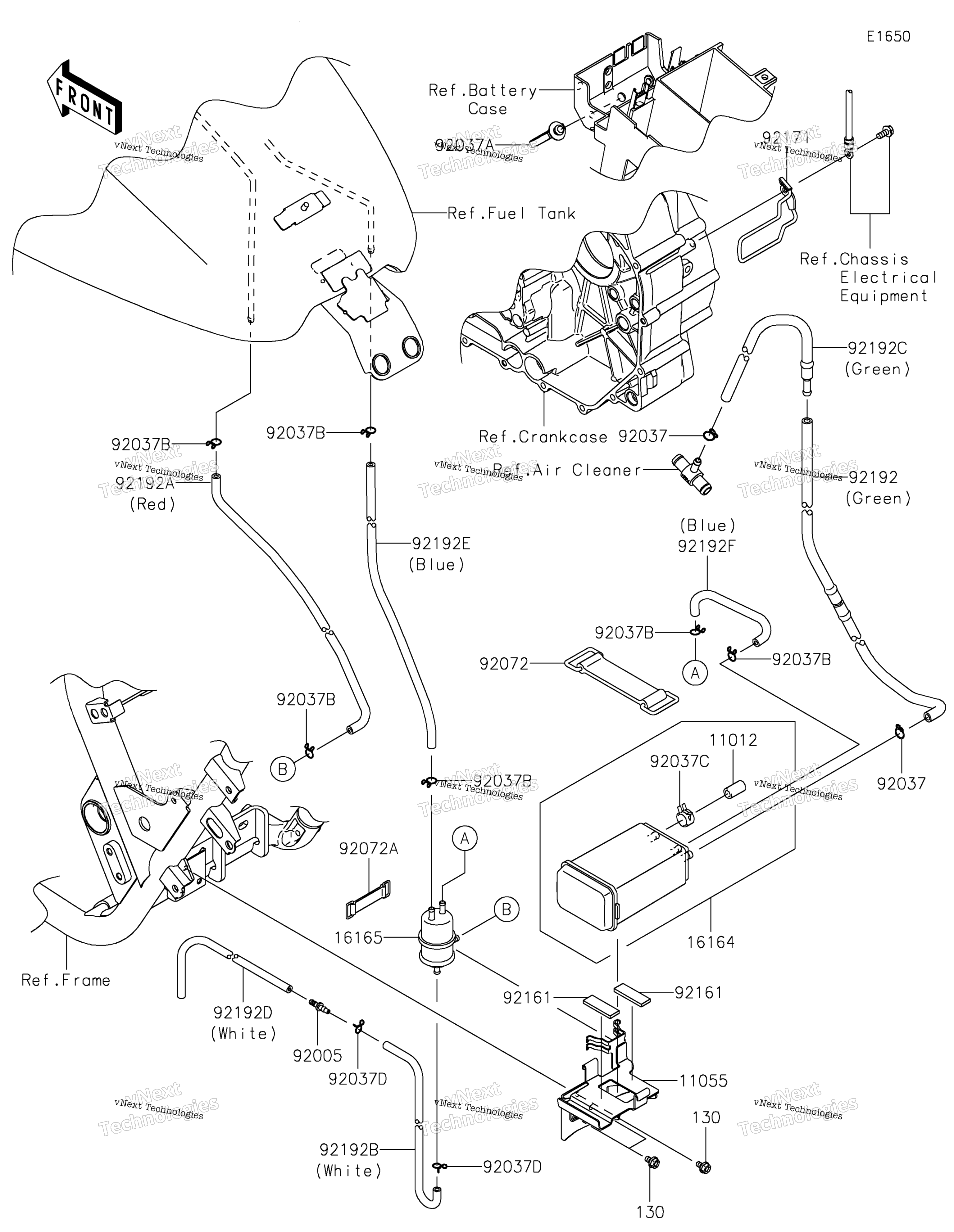 топливный Evaporative System(Ca) 2