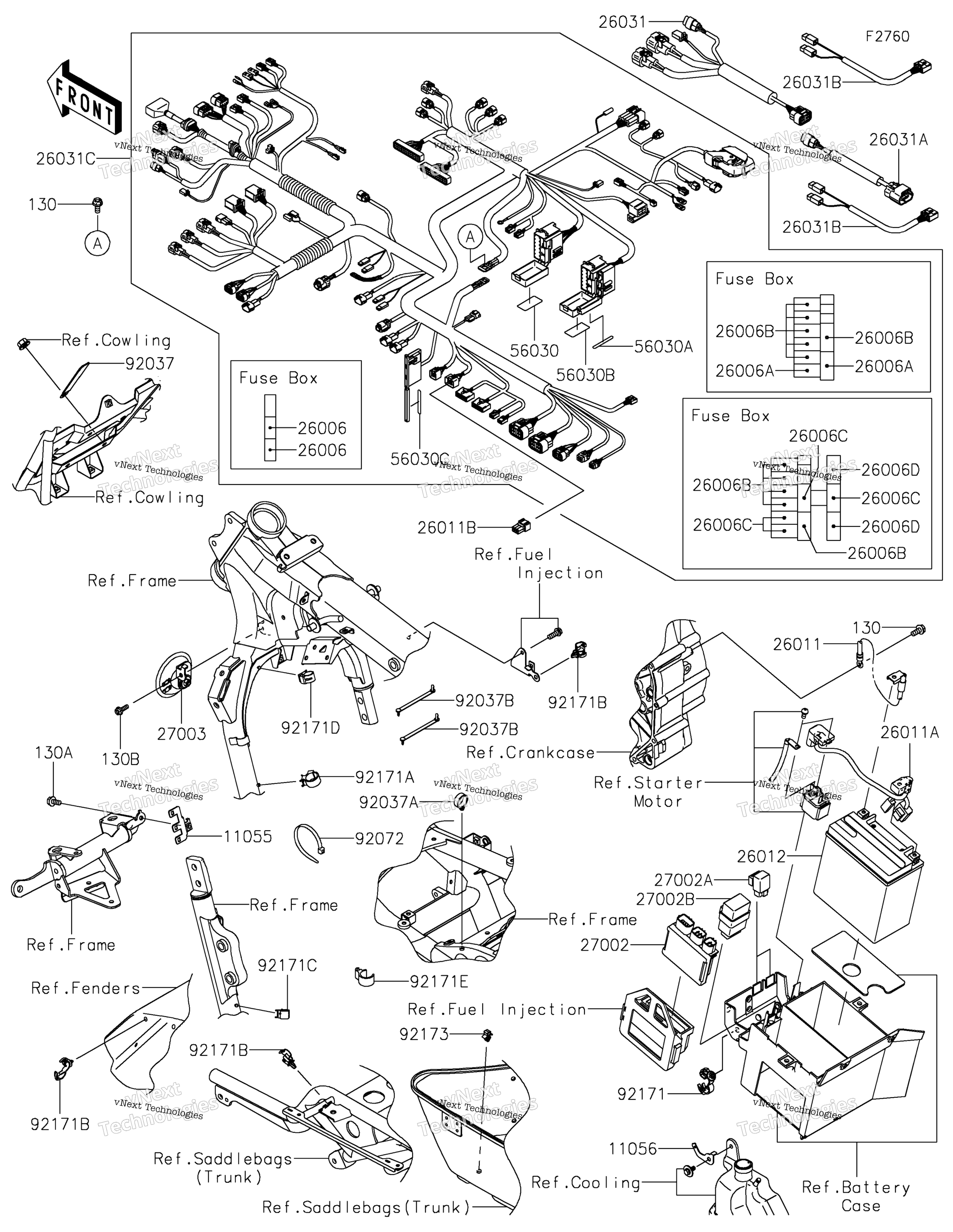 Шасси Electrical Equipment