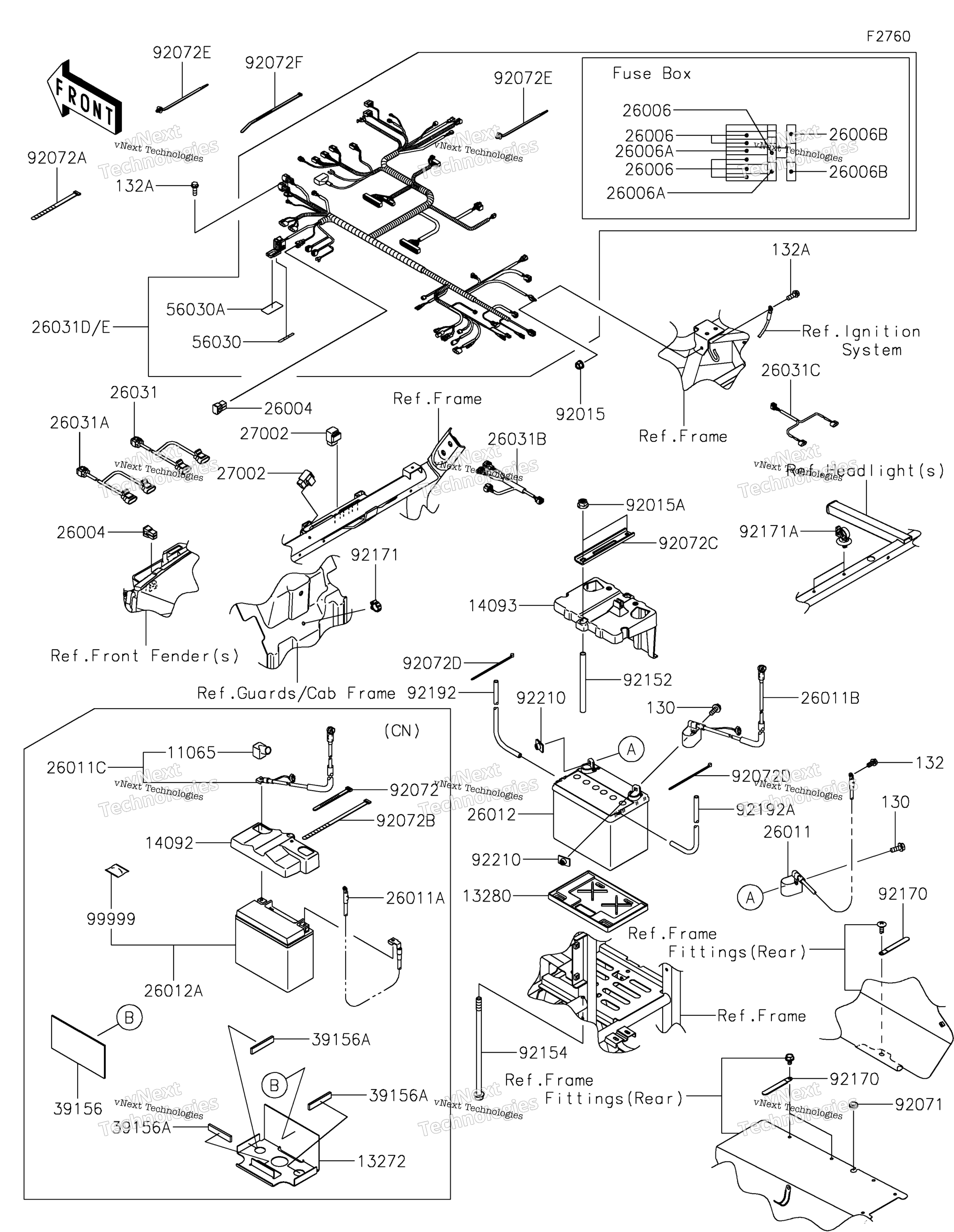 Шасси Electrical Equipment