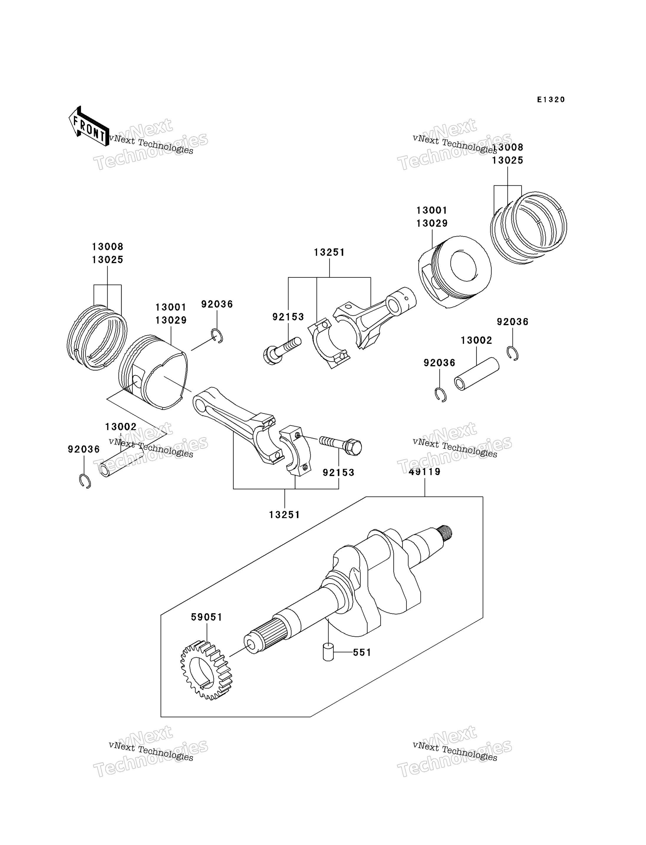 коленвал / Piston(S)