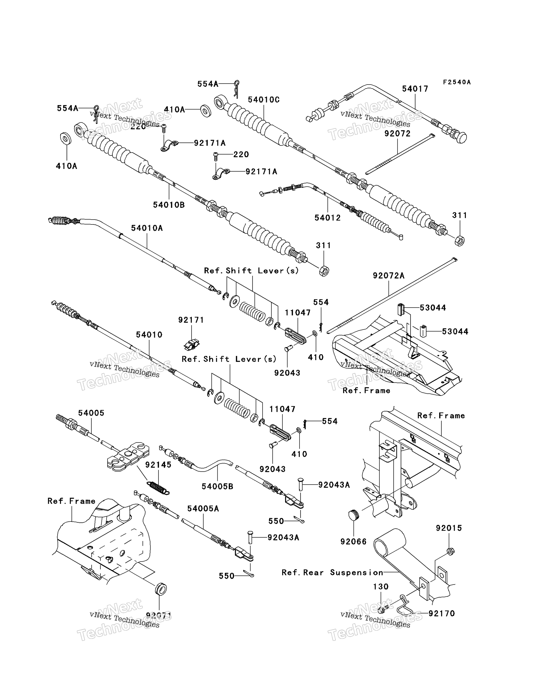 Cables (Jk1afcj1 6B506427 )