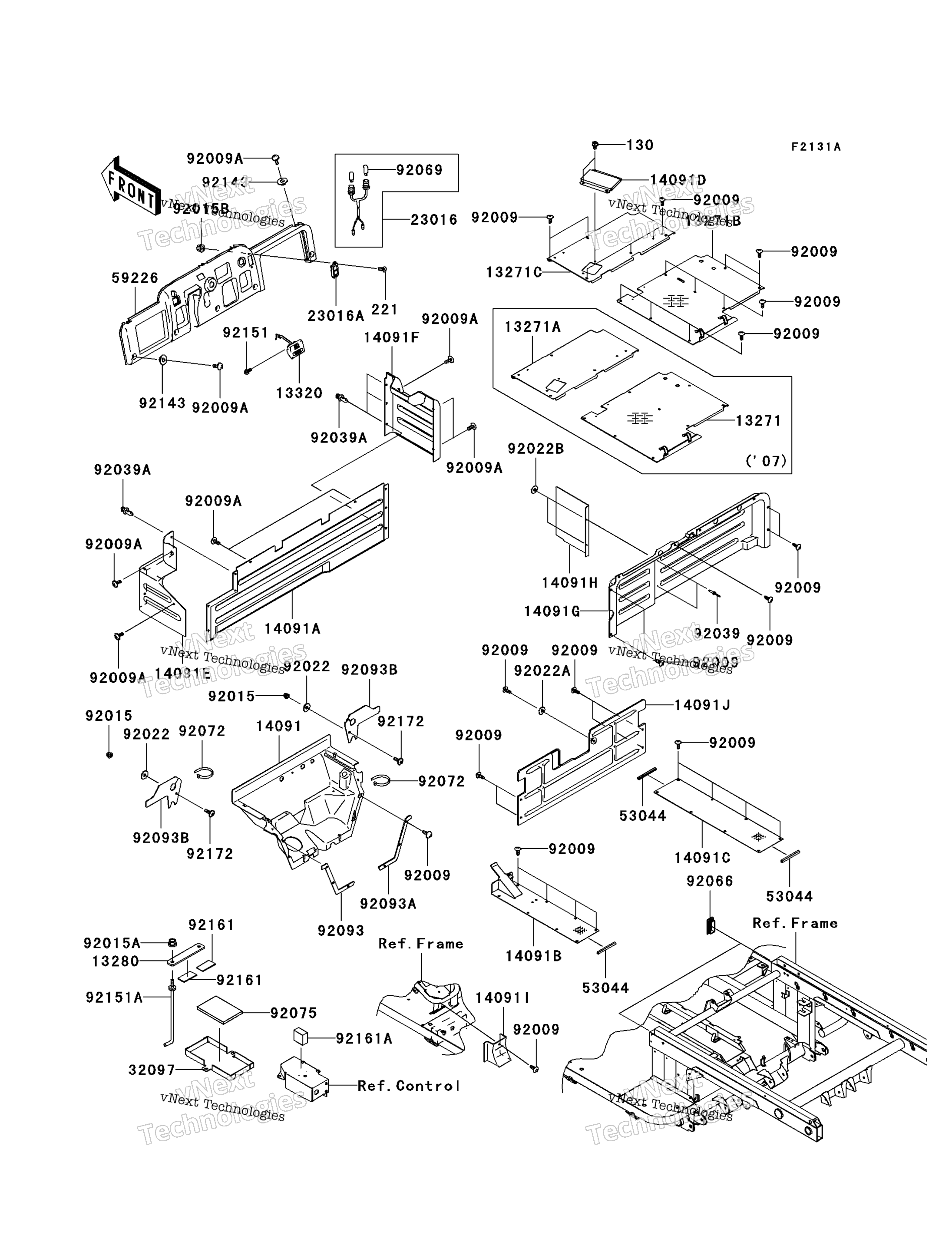 Рама Fittings (J7f/J8f)