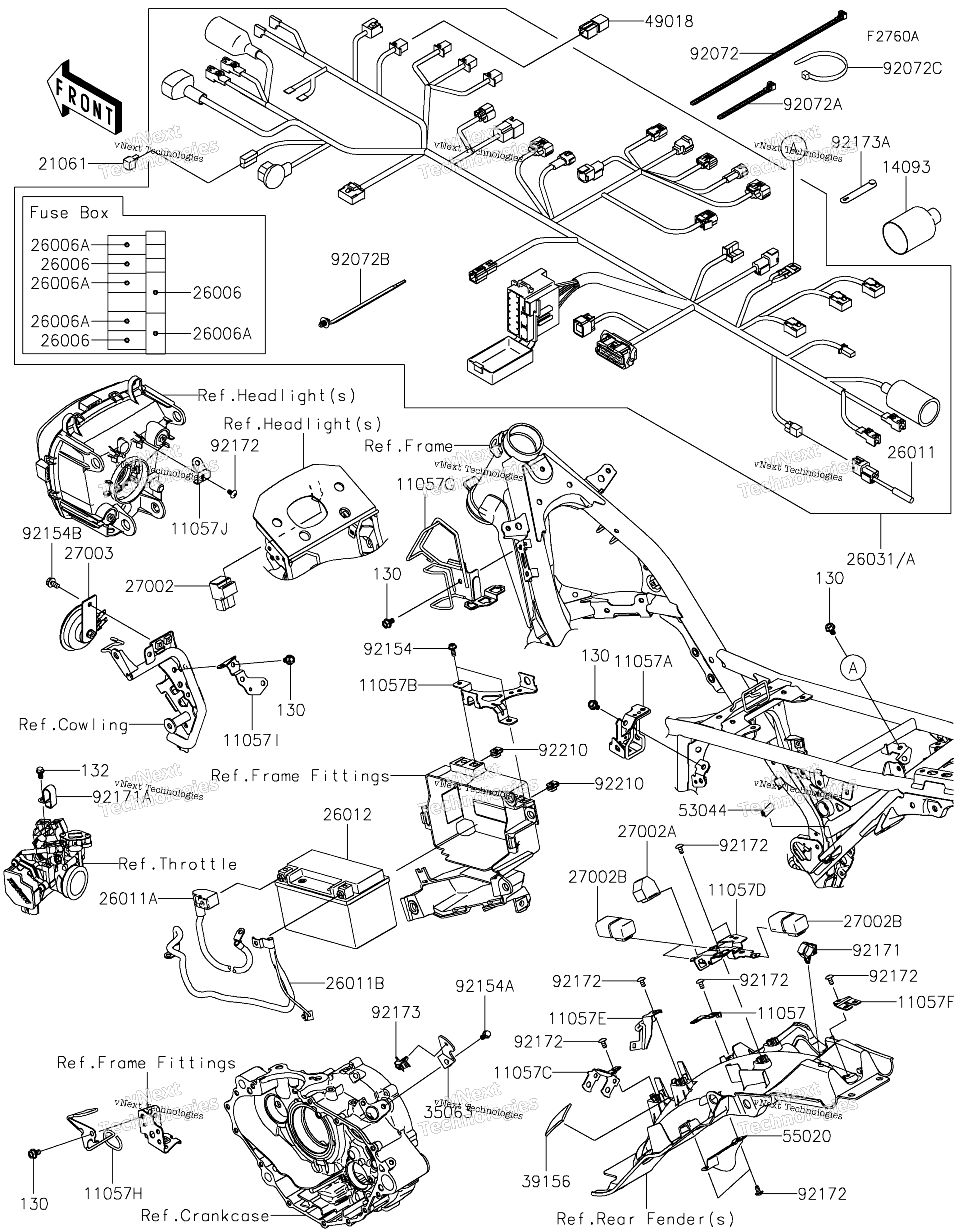 Шасси Electrical Equipment(Bnsnn/Bnsnl 2