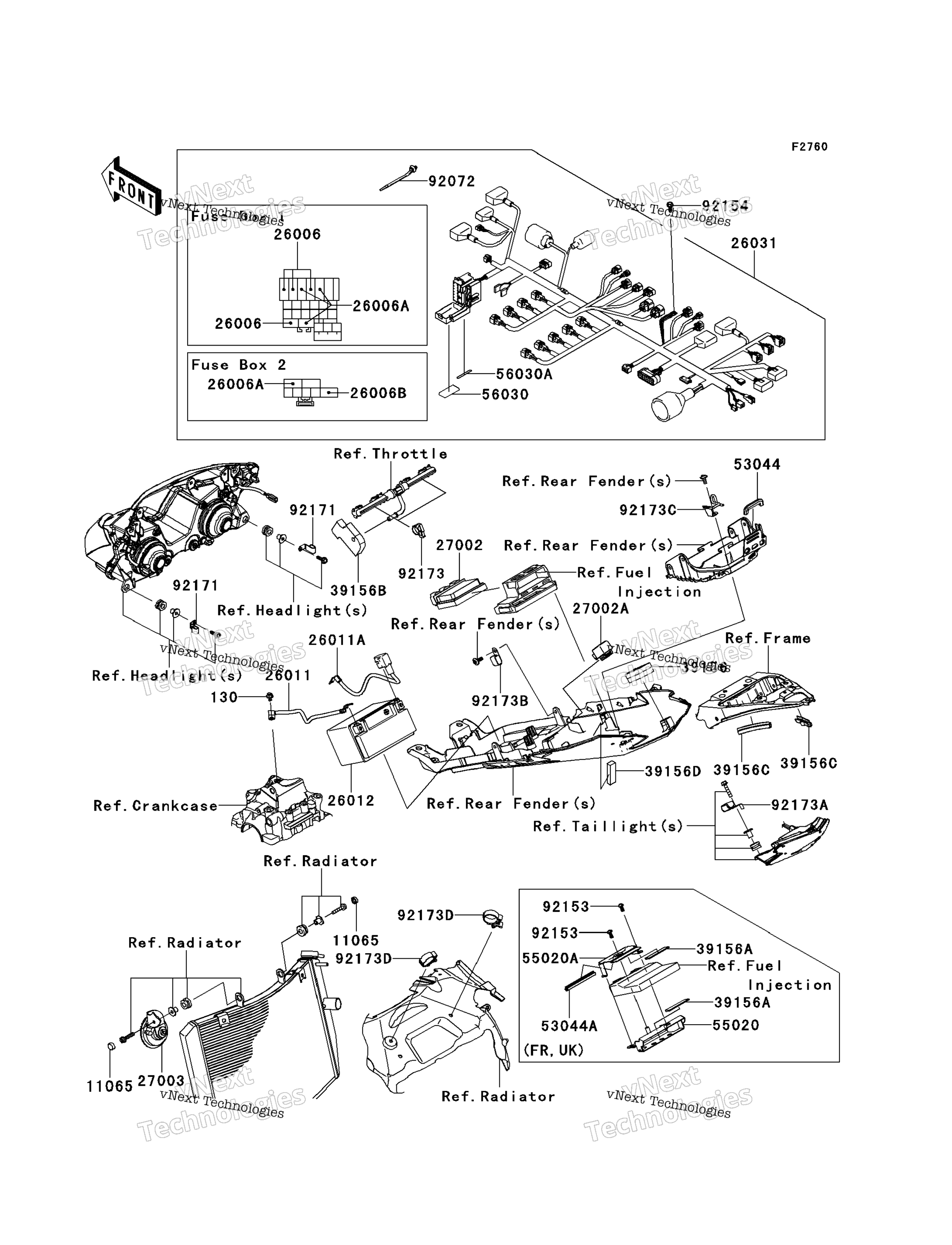 Шасси Electrical Equipment