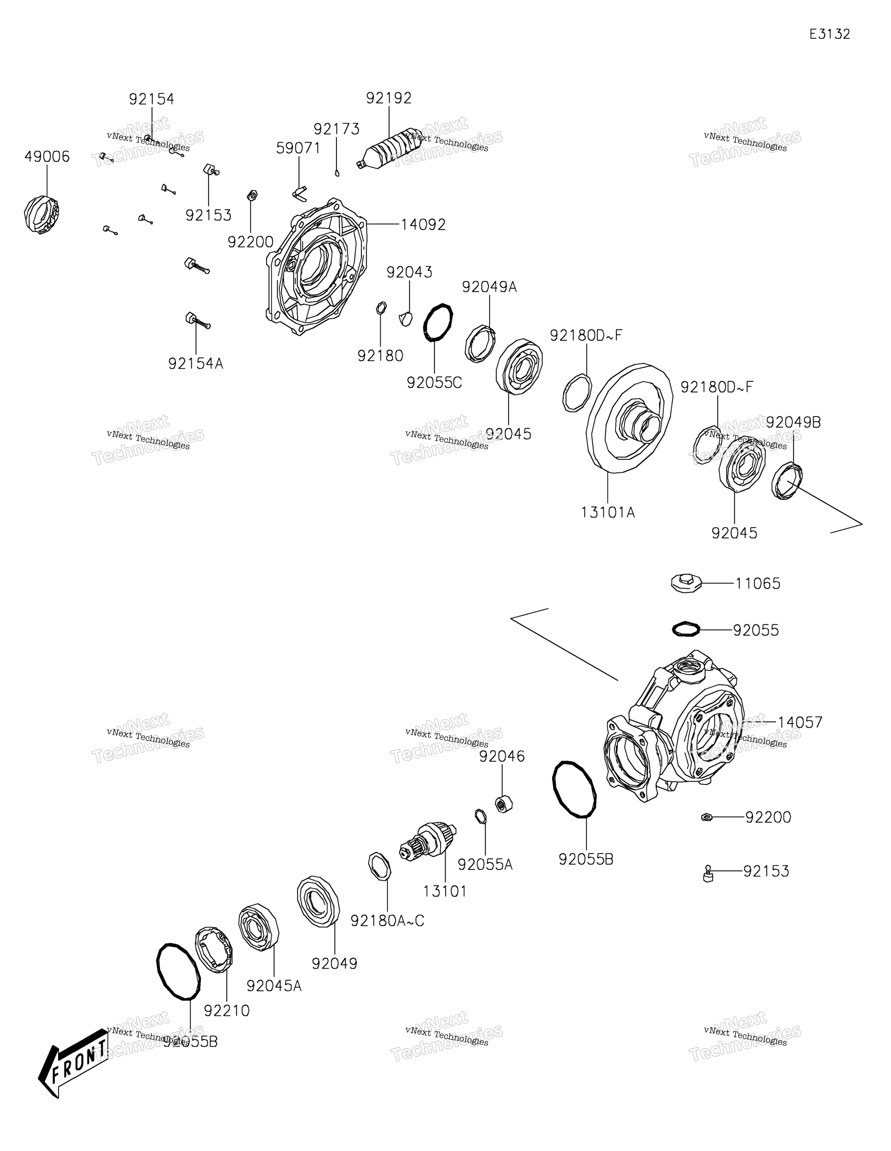 Привод Shaft/Final Gear