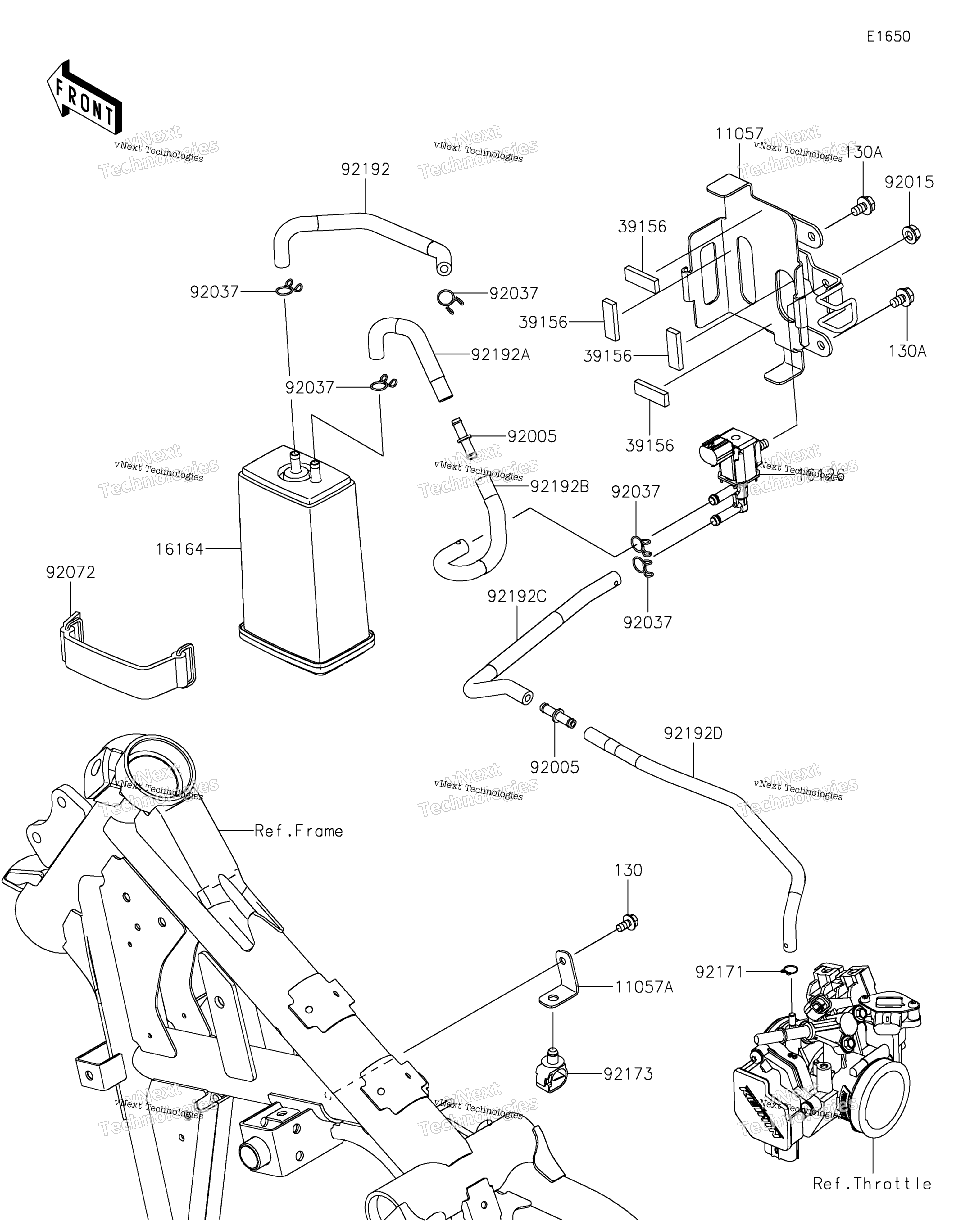 топливный Evaporative System(Ca)