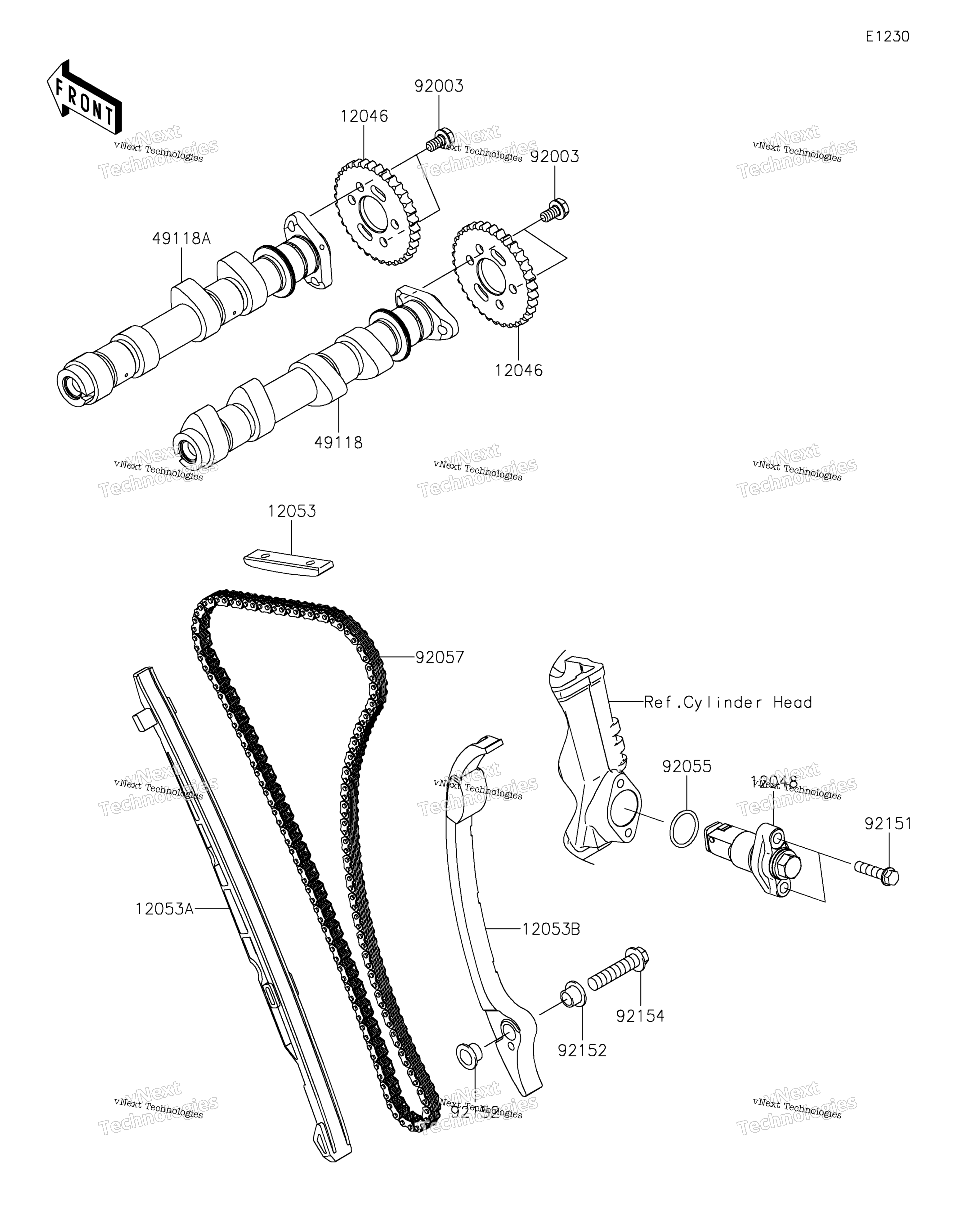 Camshaft(S) / Tensioner 2