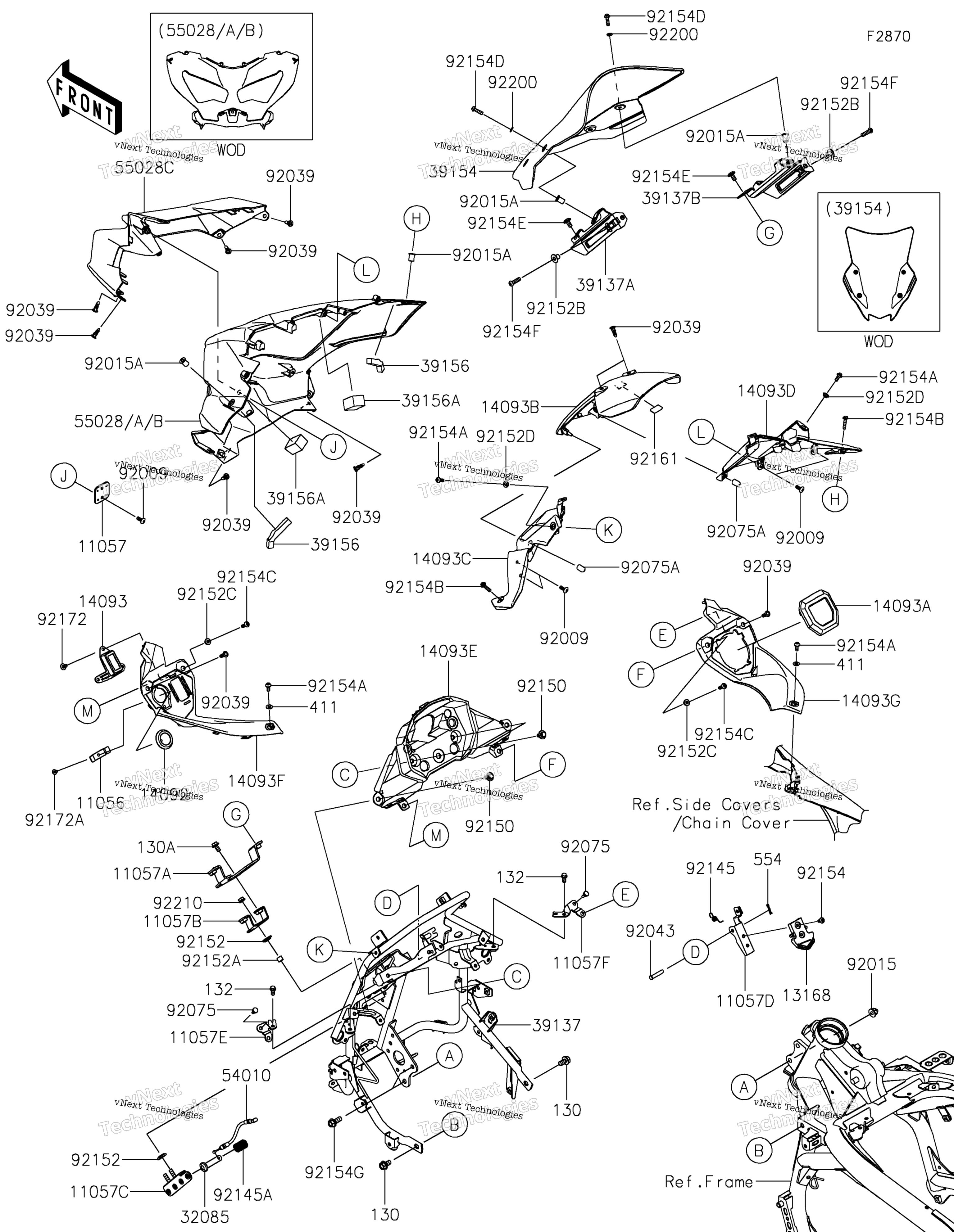 Cowling(Upper 4