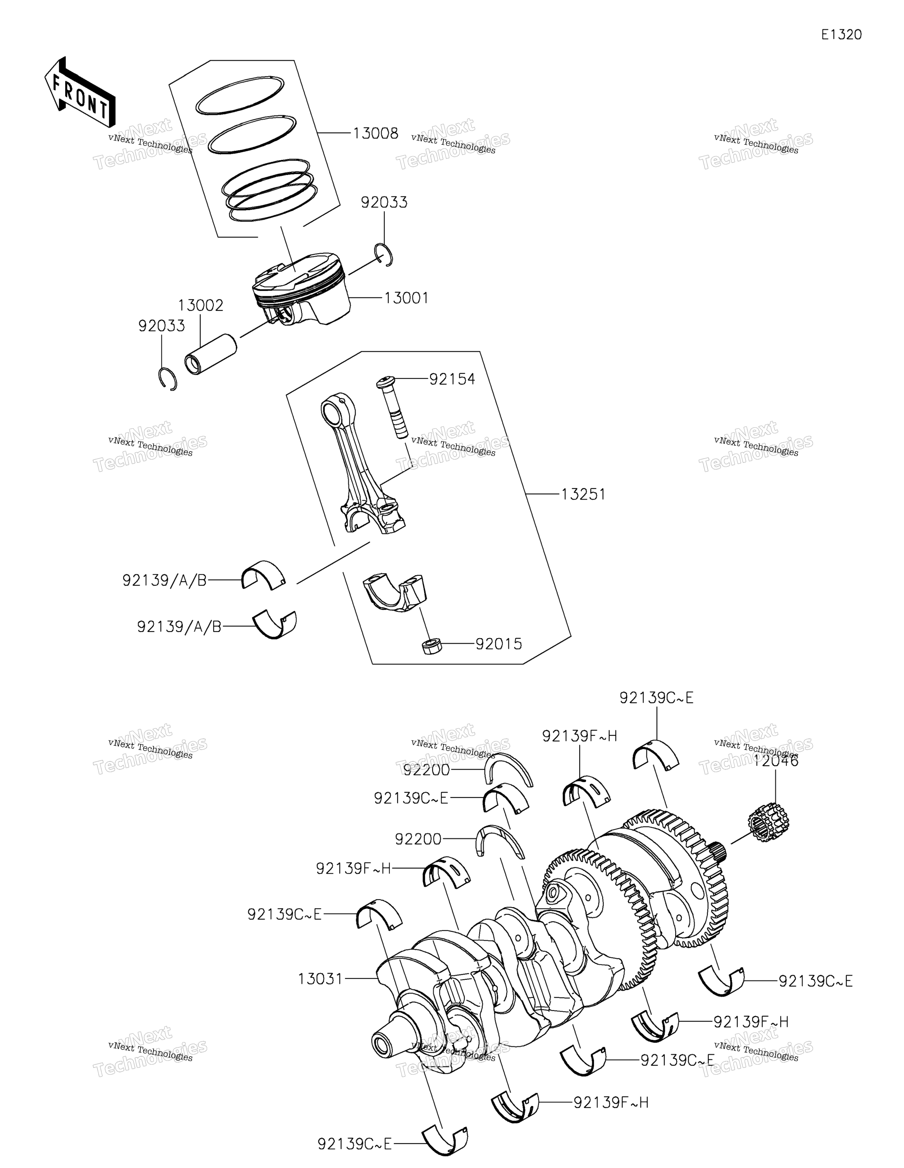 коленвал / Piston(S)