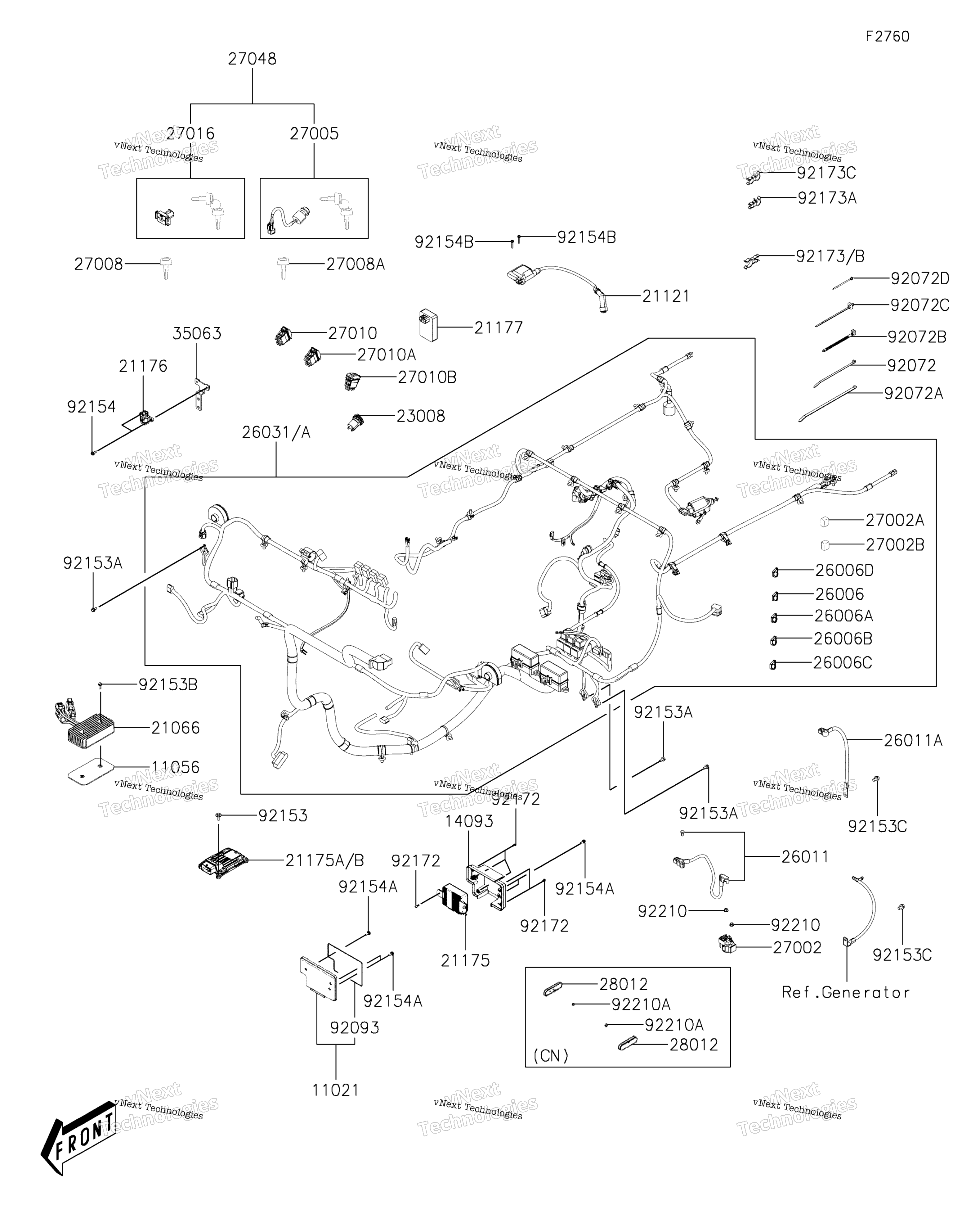 Шасси Electrical Equipment